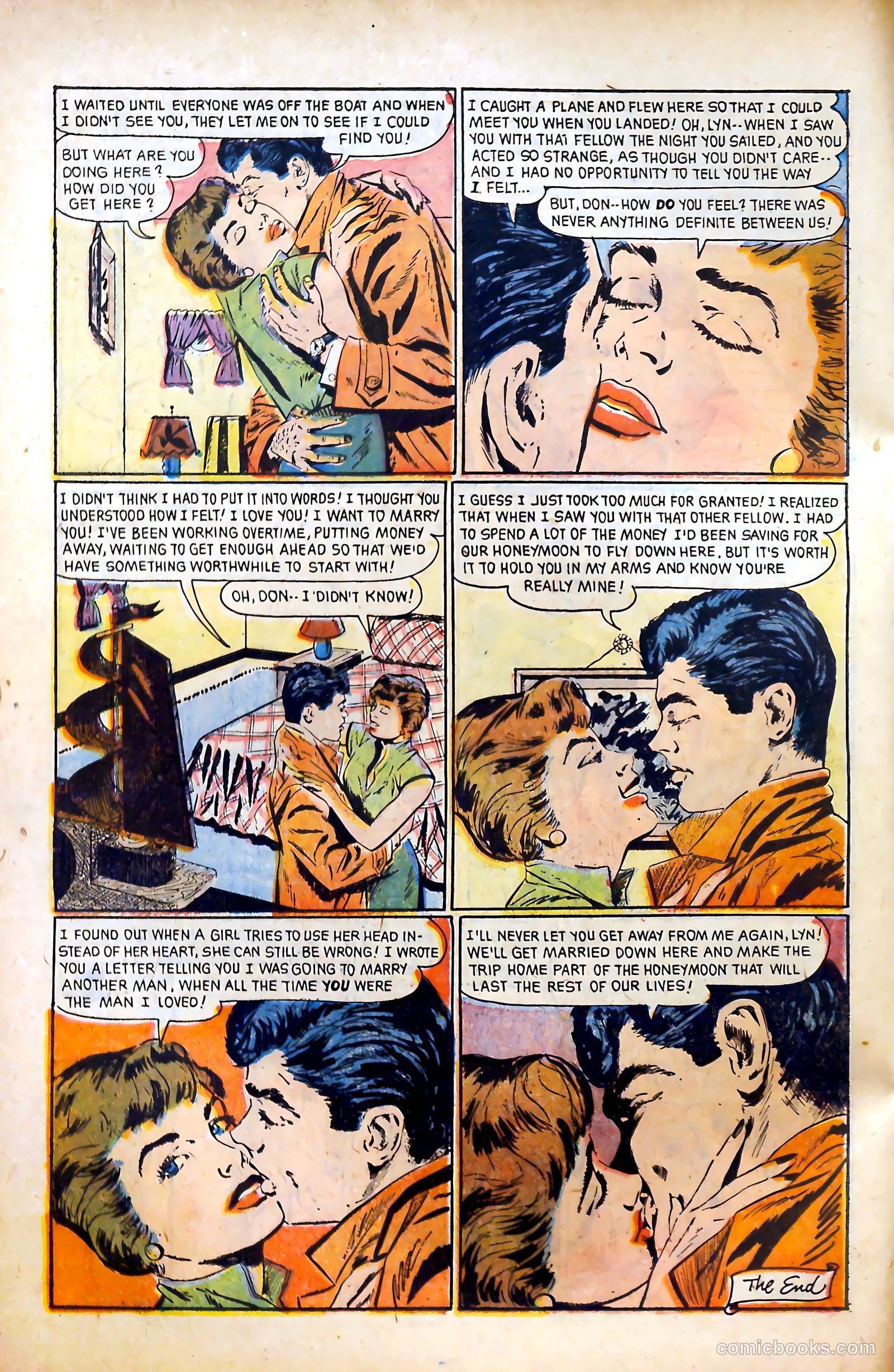 Complete Love Magazine #190 (1951) — page 10 of 36
