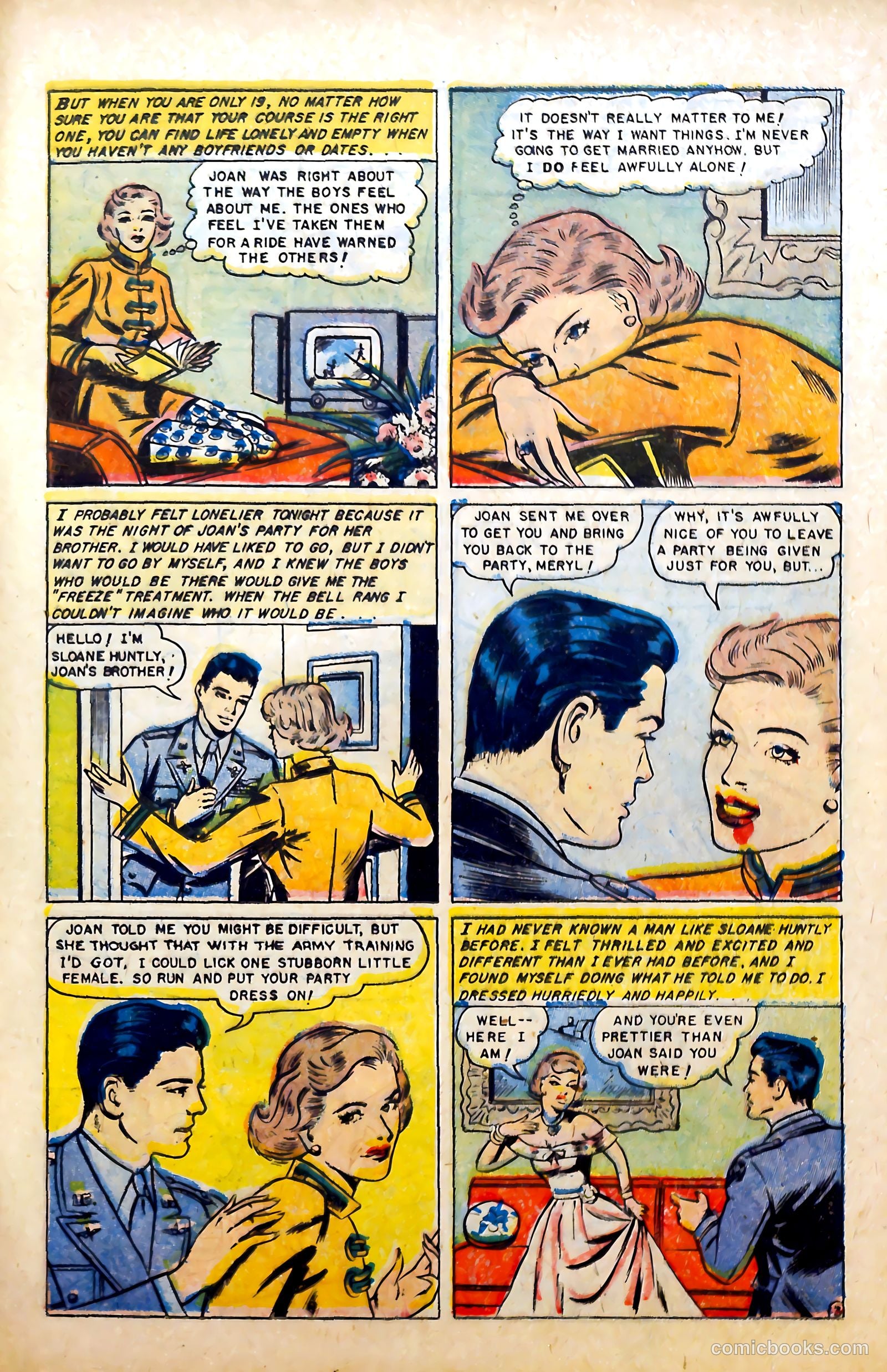 Complete Love Magazine #190 (1951) — page 13 of 36