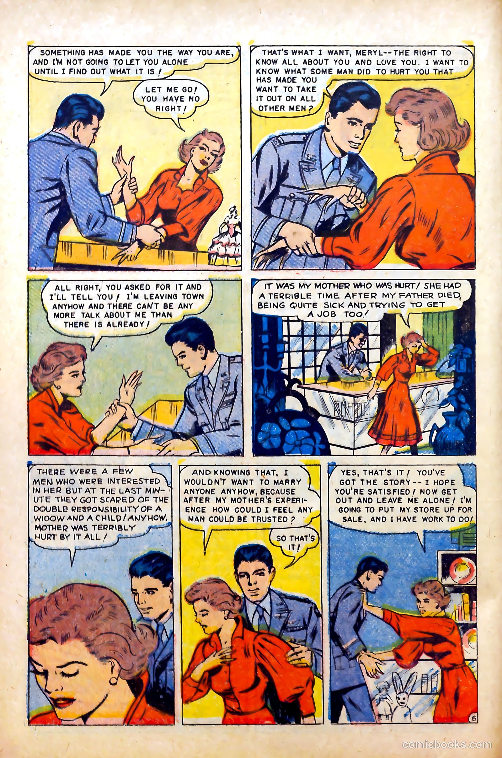 Complete Love Magazine #190 (1951) — page 16 of 36