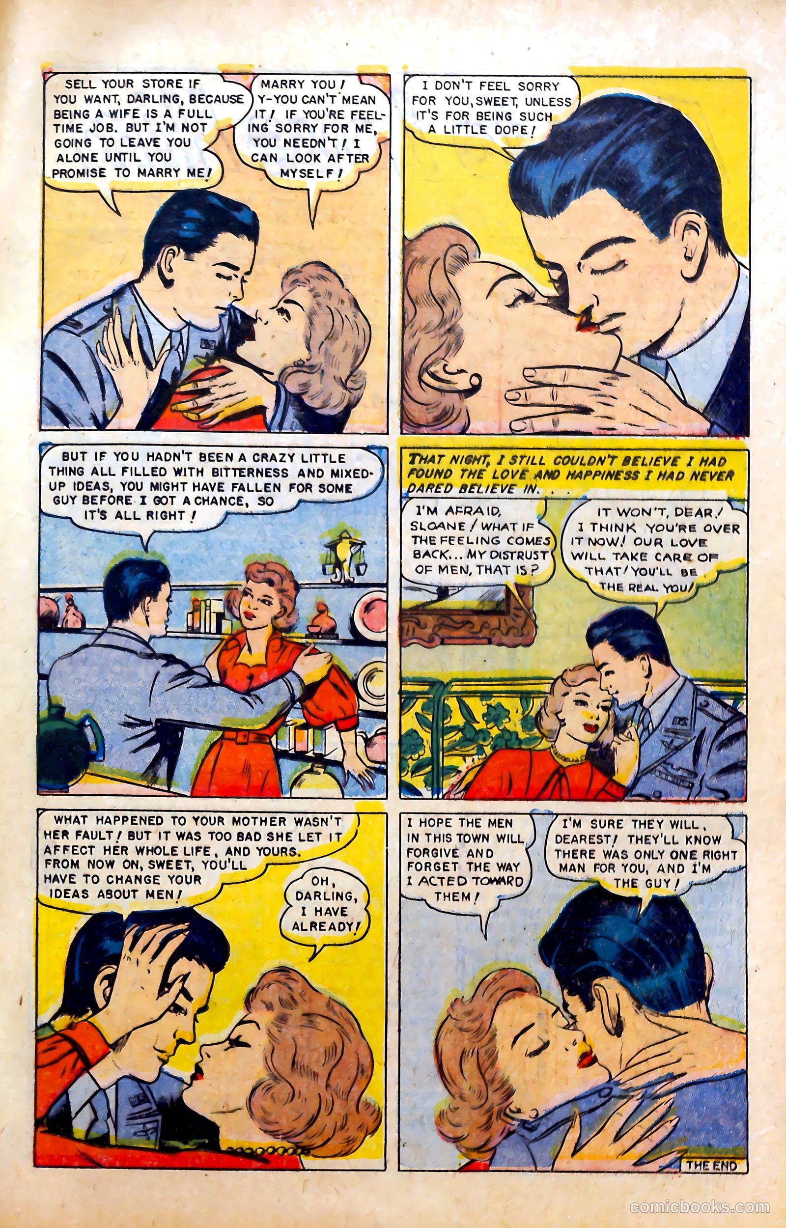Complete Love Magazine #190 (1951) — page 17 of 36