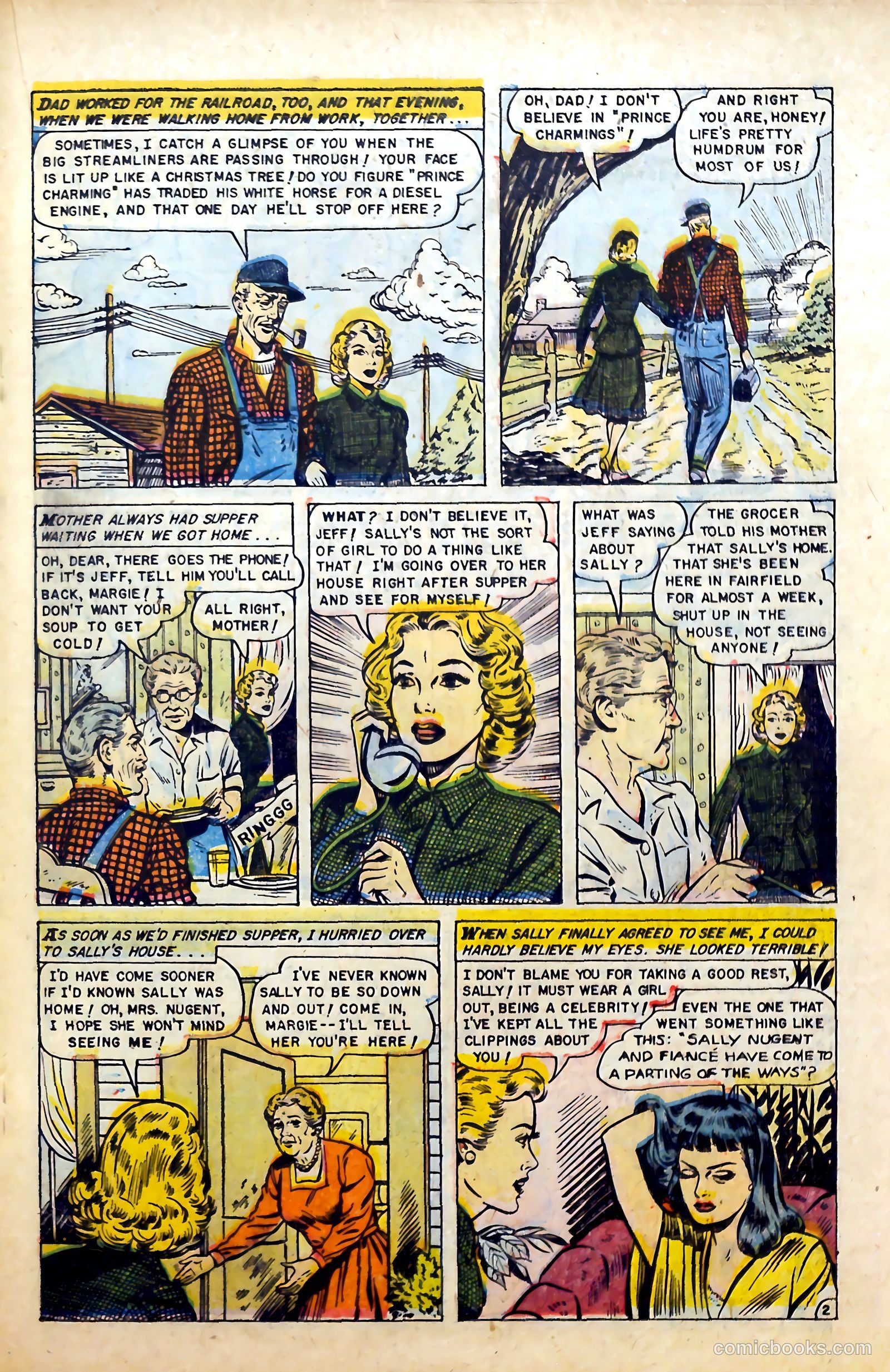 Complete Love Magazine #190 (1951) — page 19 of 36