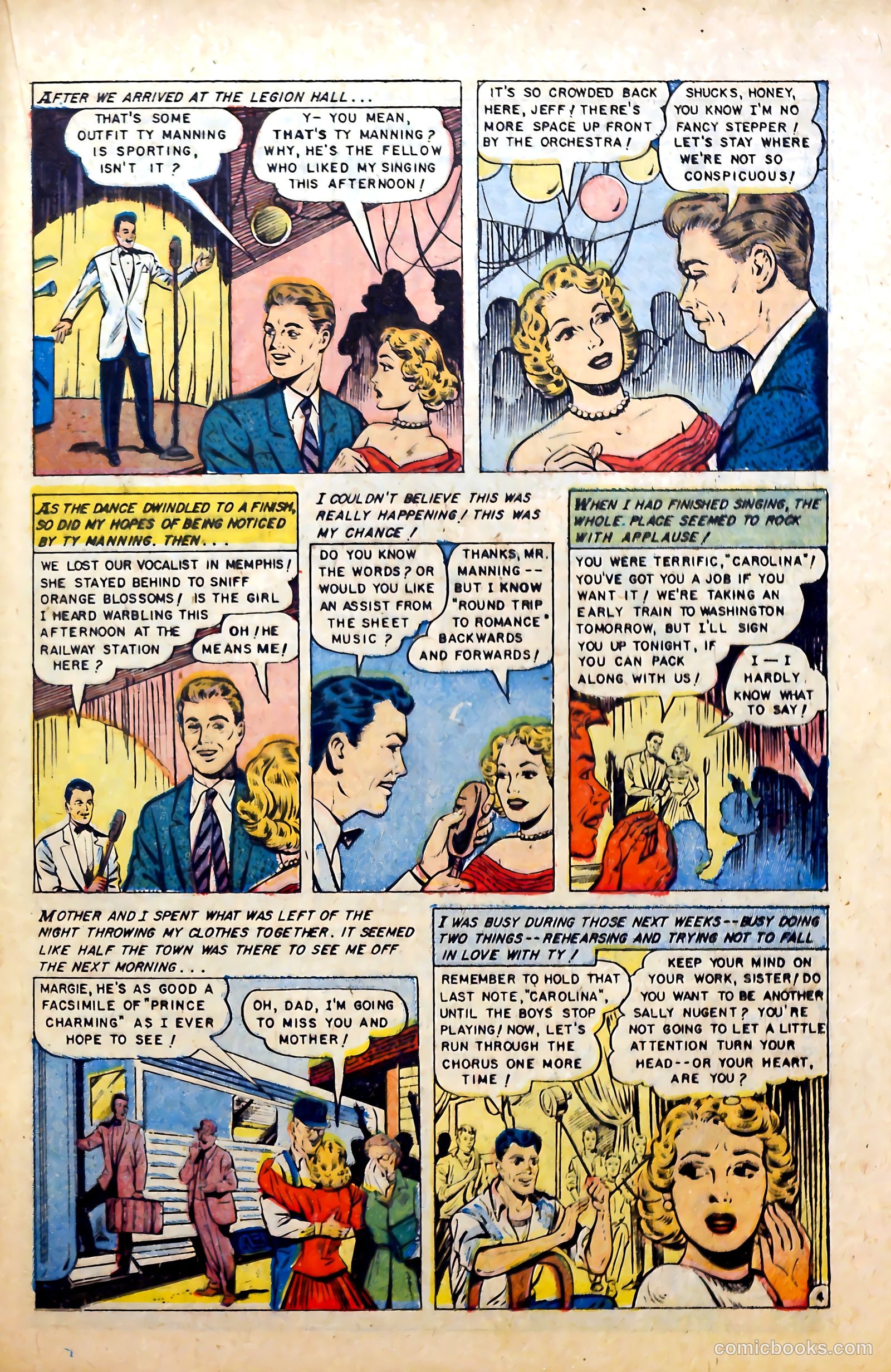 Complete Love Magazine #190 (1951) — page 21 of 36