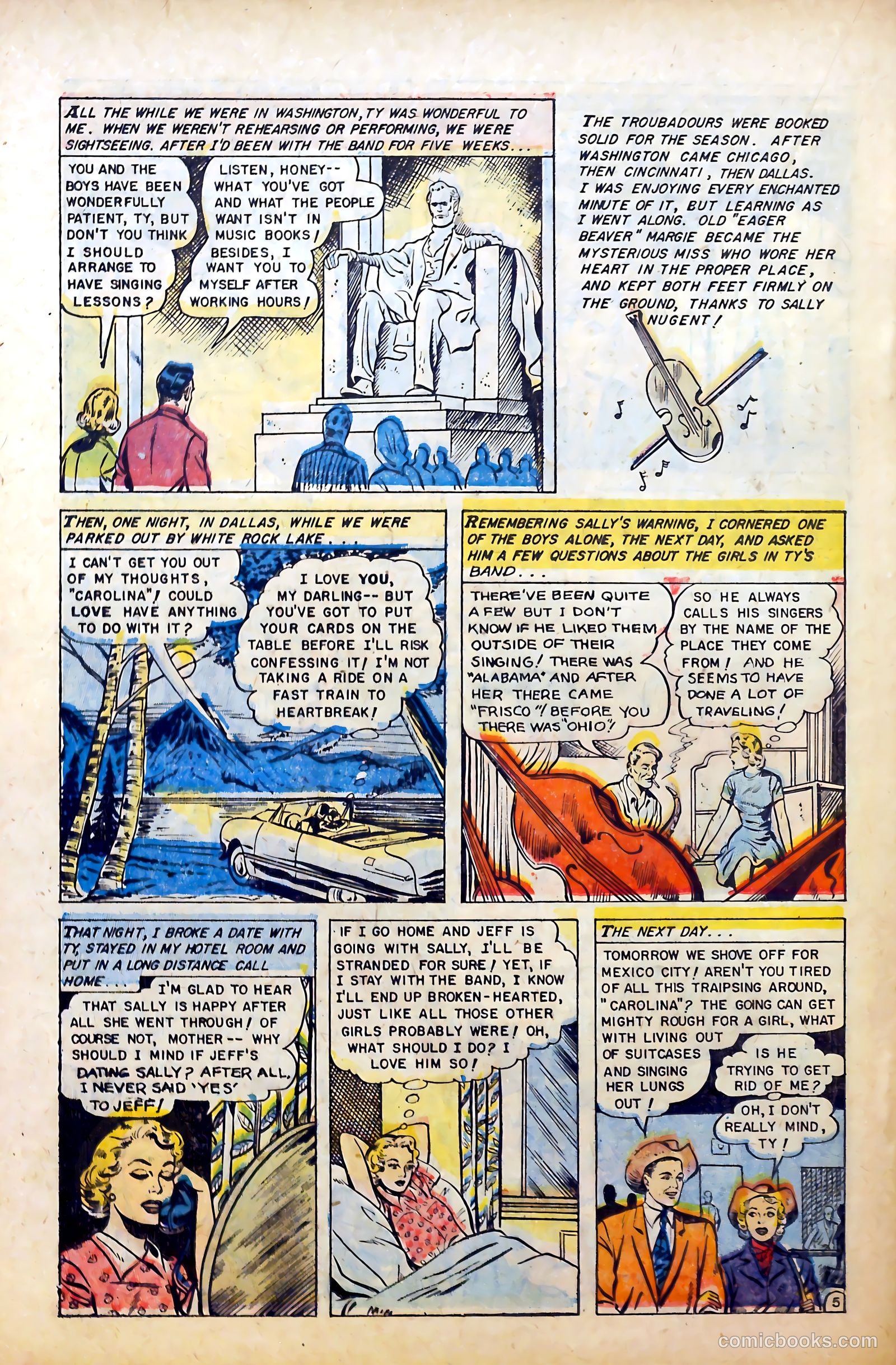 Complete Love Magazine #190 (1951) — page 22 of 36