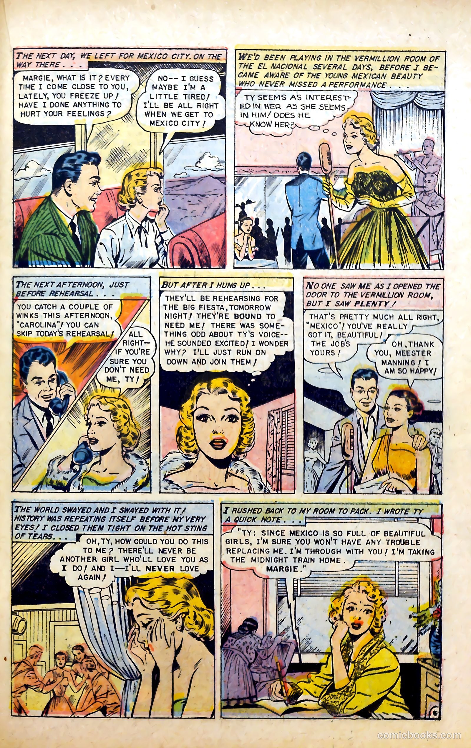 Complete Love Magazine #190 (1951) — page 23 of 36