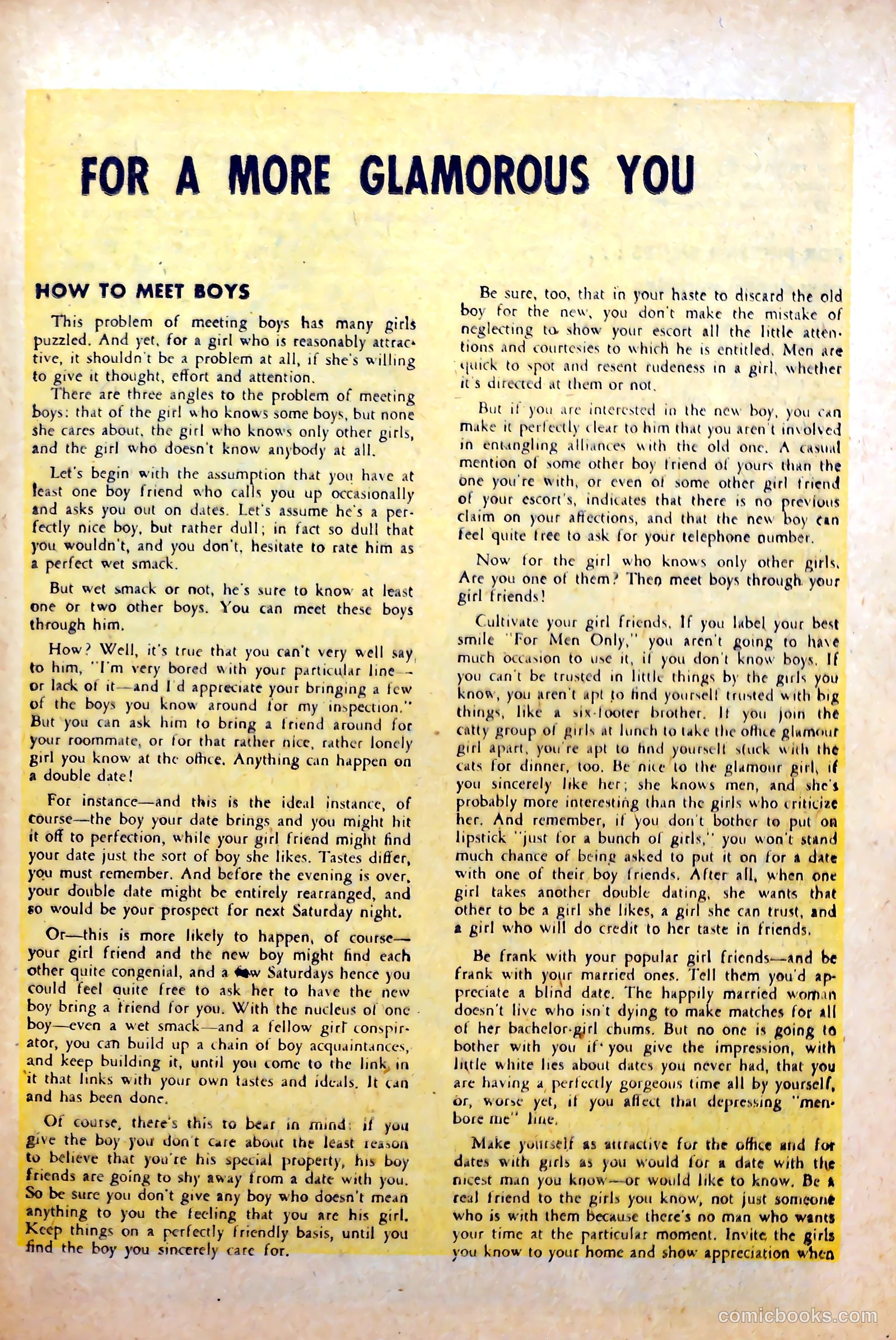 Complete Love Magazine #190 (1951) — page 25 of 36
