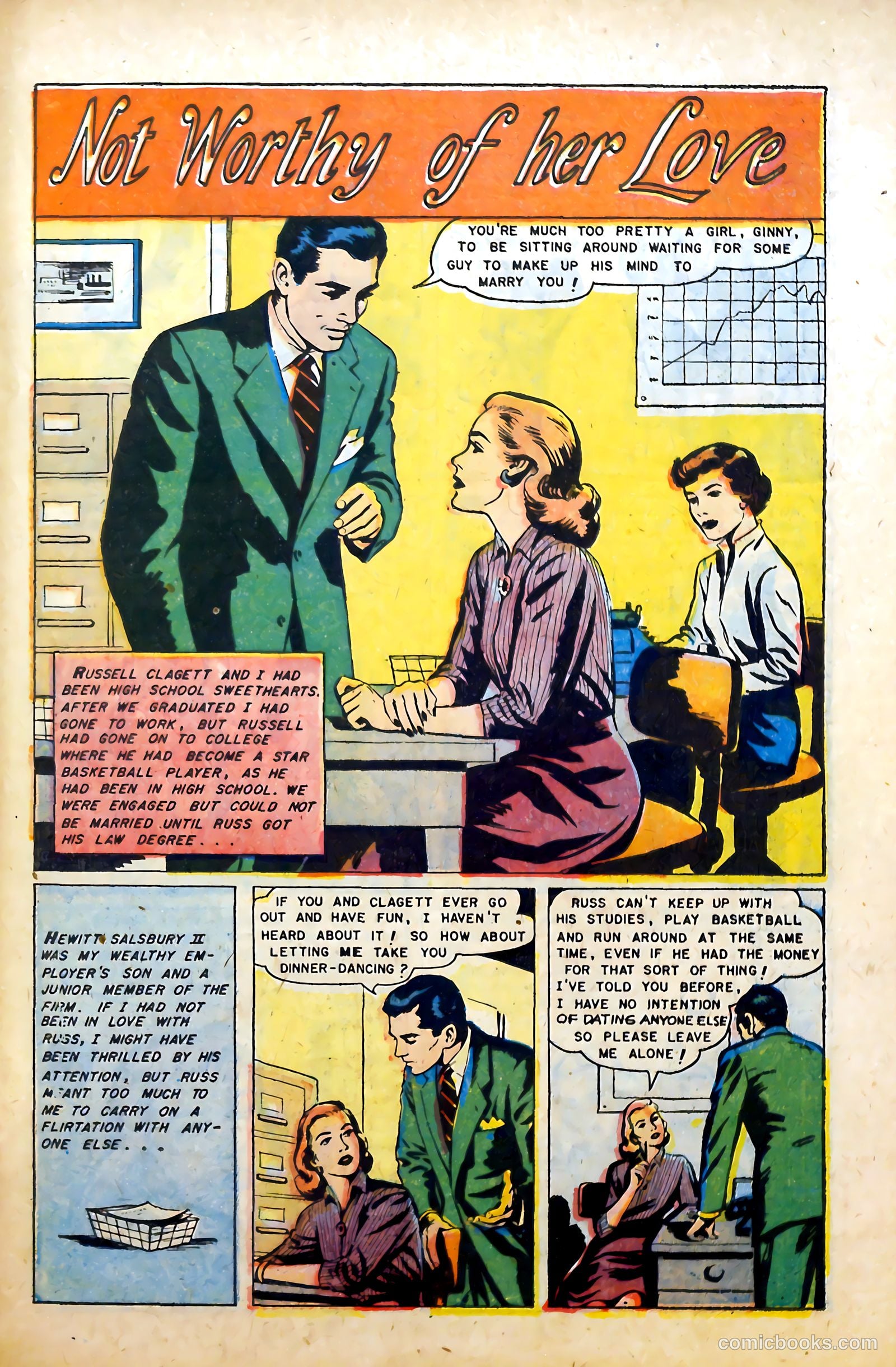 Complete Love Magazine #190 (1951) — page 27 of 36