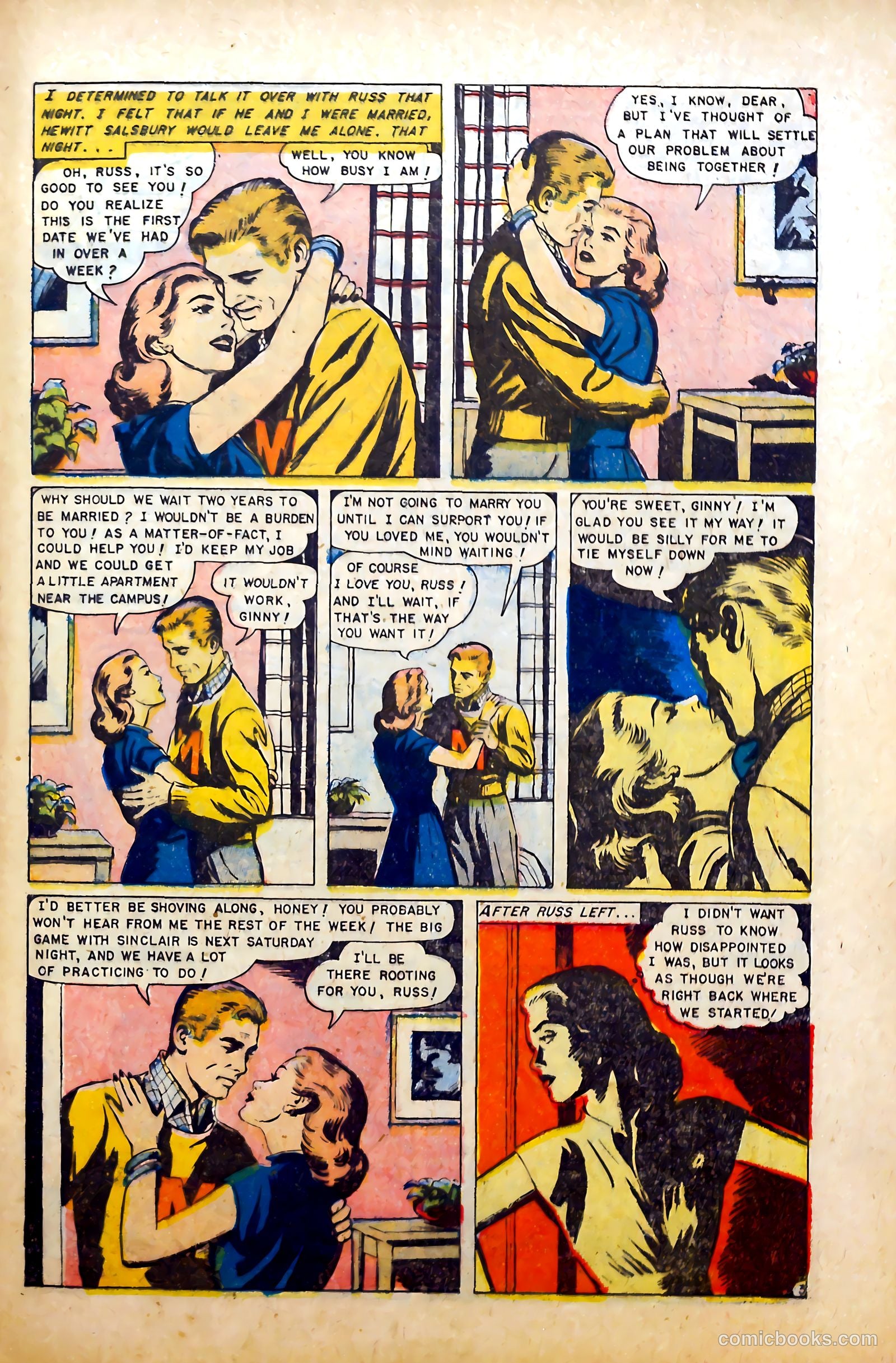 Complete Love Magazine #190 (1951) — page 29 of 36