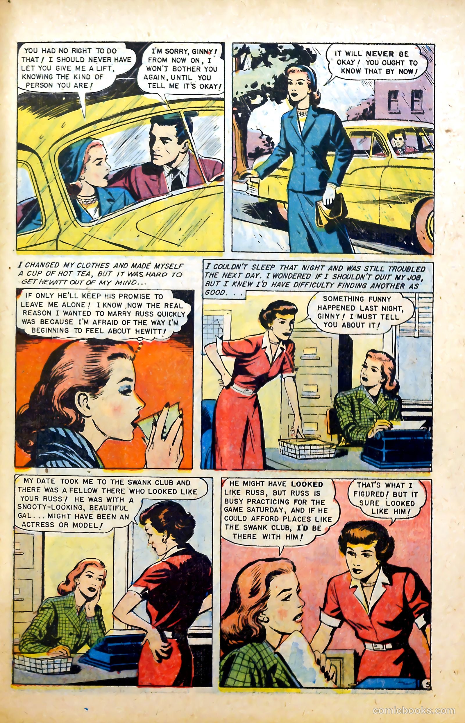 Complete Love Magazine #190 (1951) — page 31 of 36