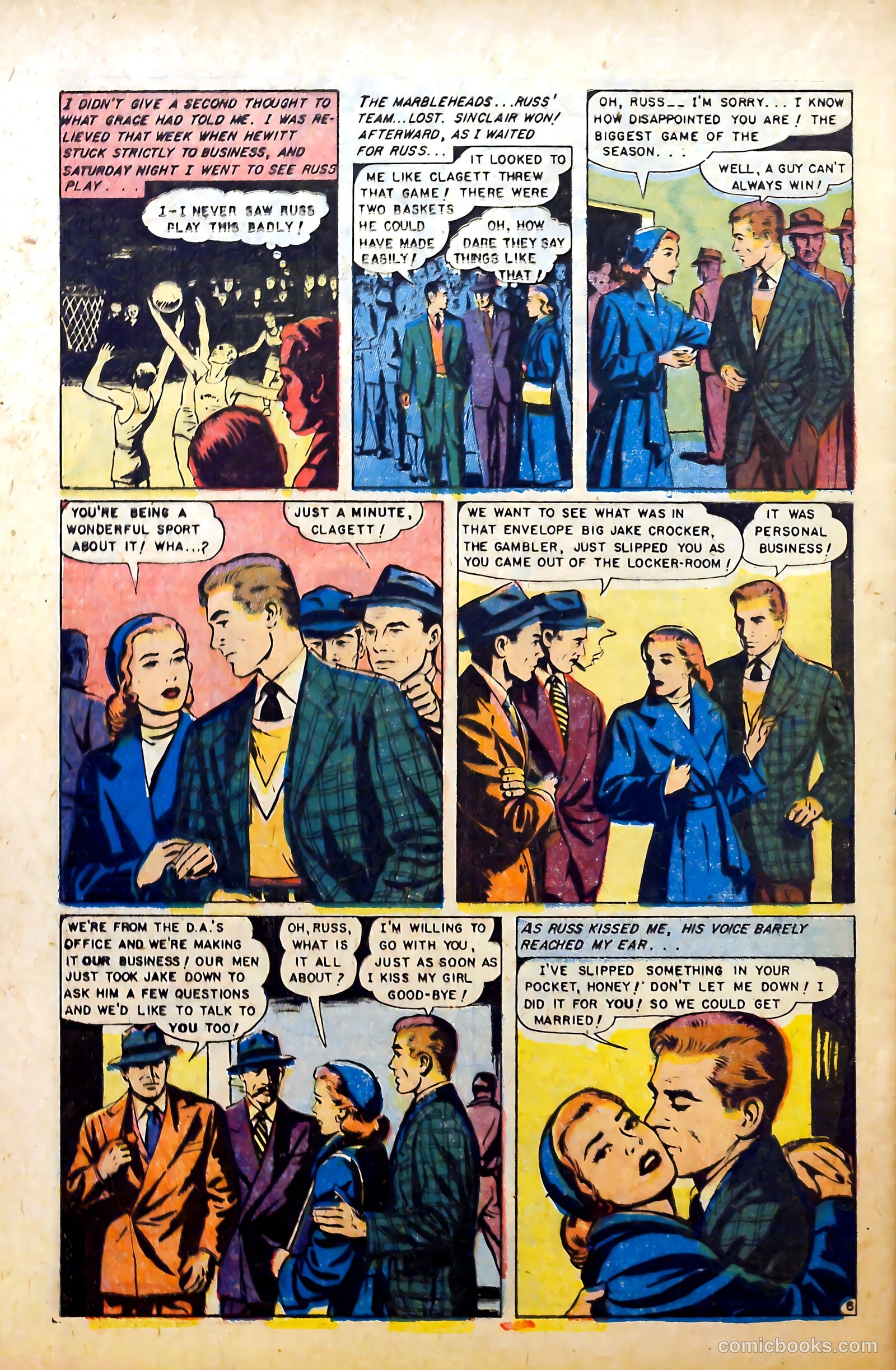 Complete Love Magazine #190 (1951) — page 32 of 36