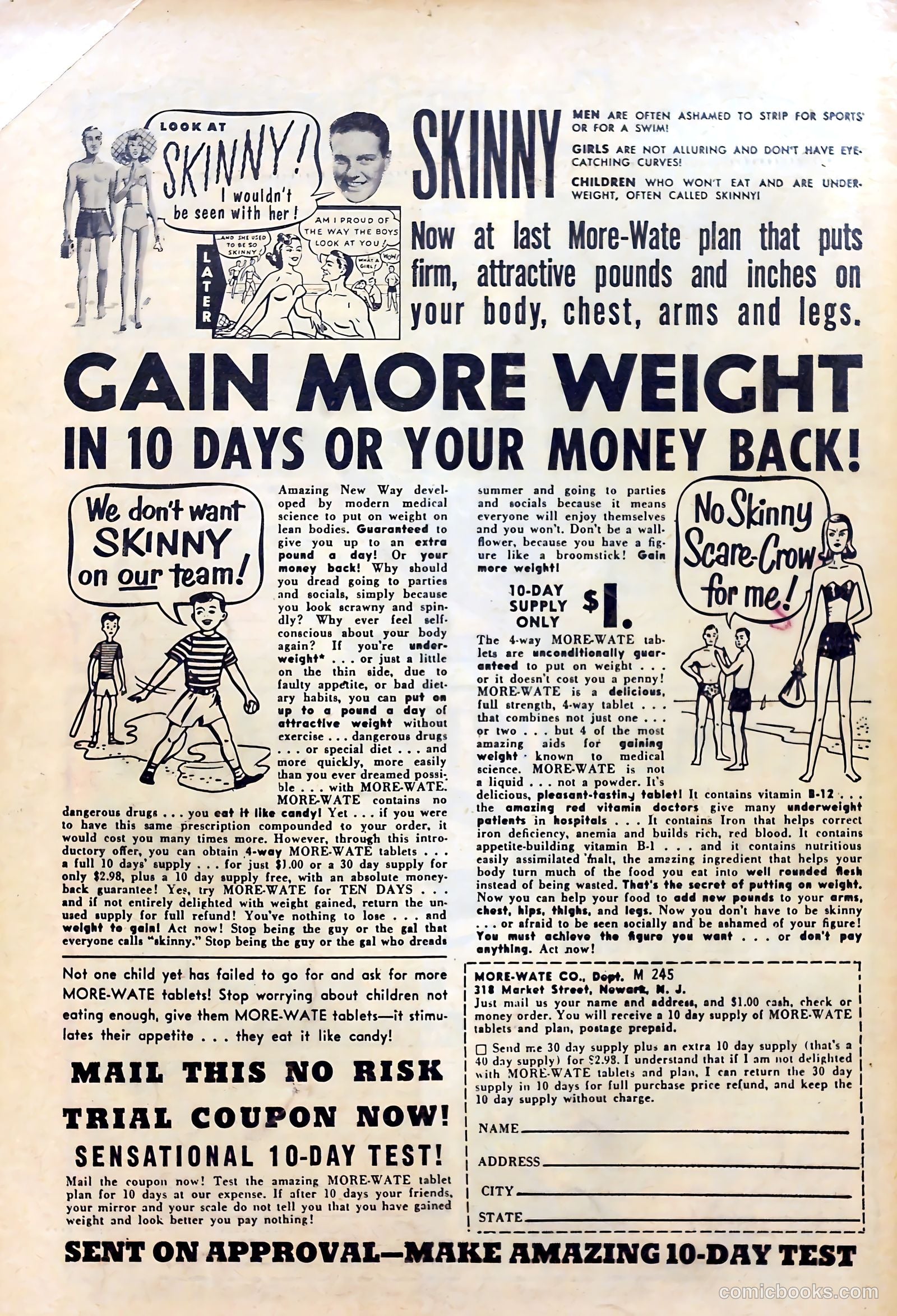 Complete Love Magazine #190 (1951) — page 36 of 36