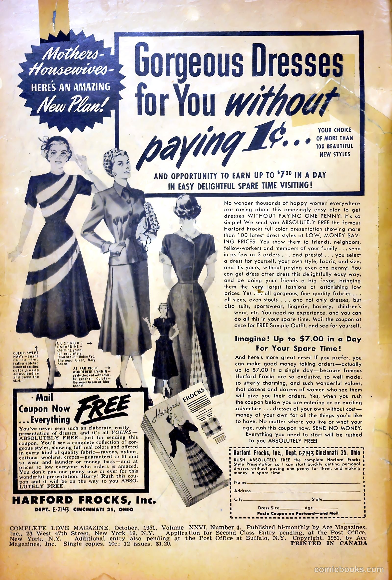 Complete Love Magazine #160 (1951) — page 2 of 52