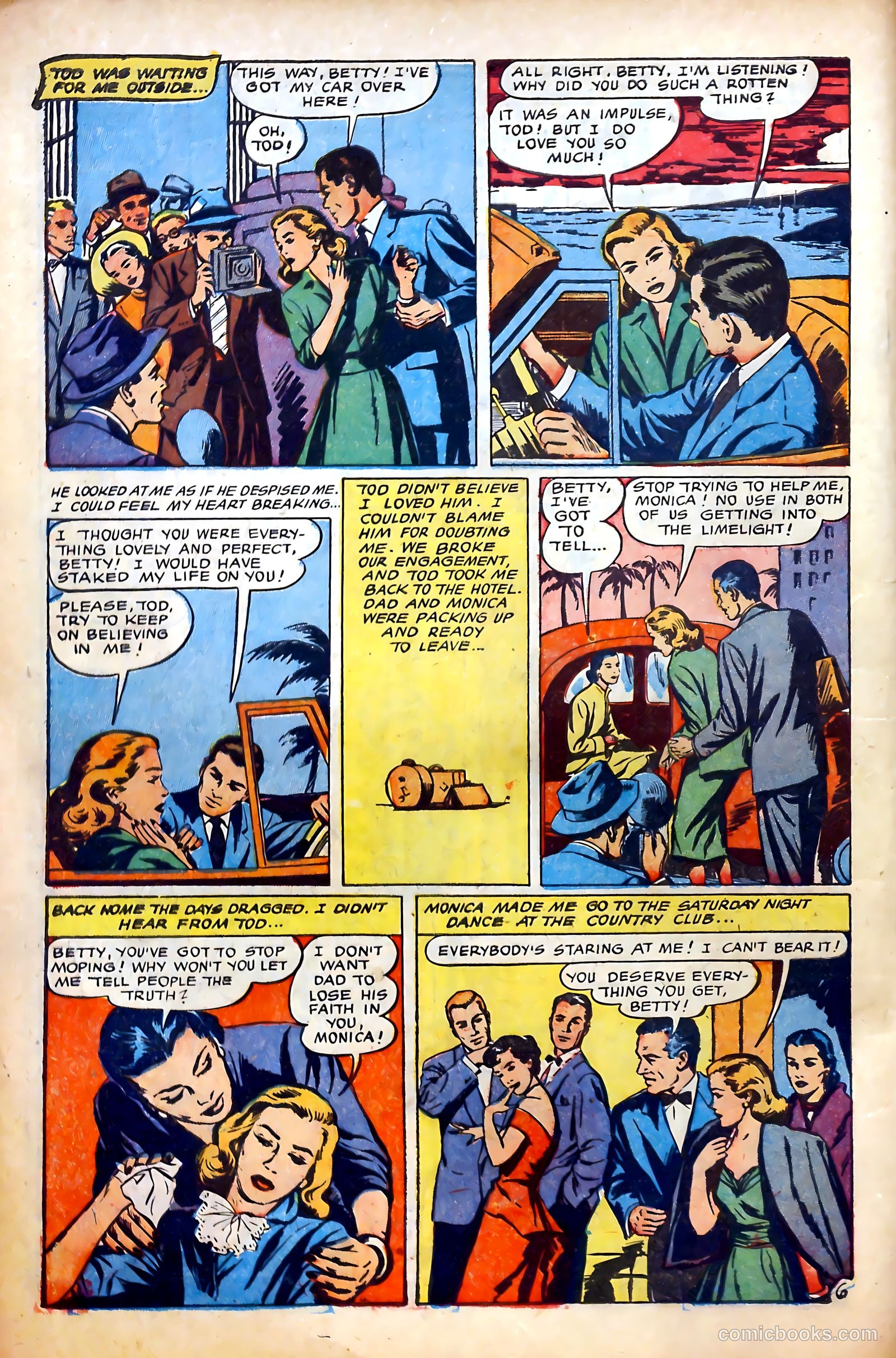 Complete Love Magazine #160 (1951) — page 8 of 52