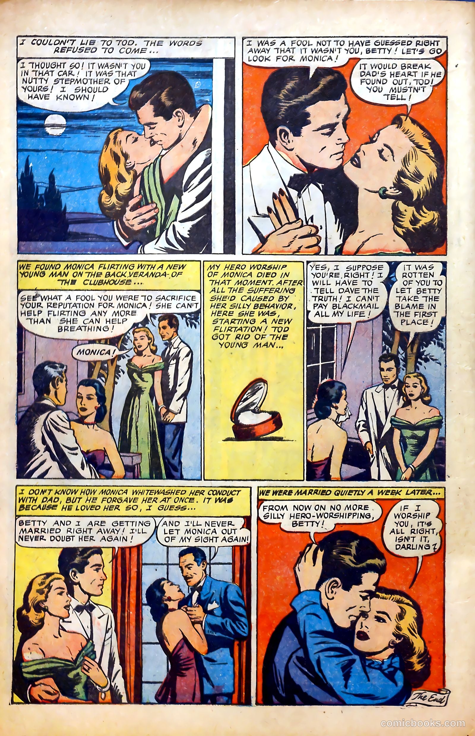 Complete Love Magazine #160 (1951) — page 10 of 52