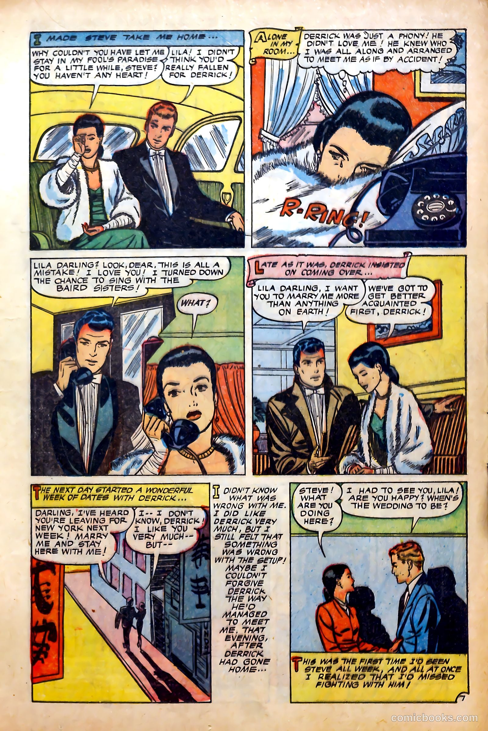 Complete Love Magazine #160 (1951) — page 17 of 52