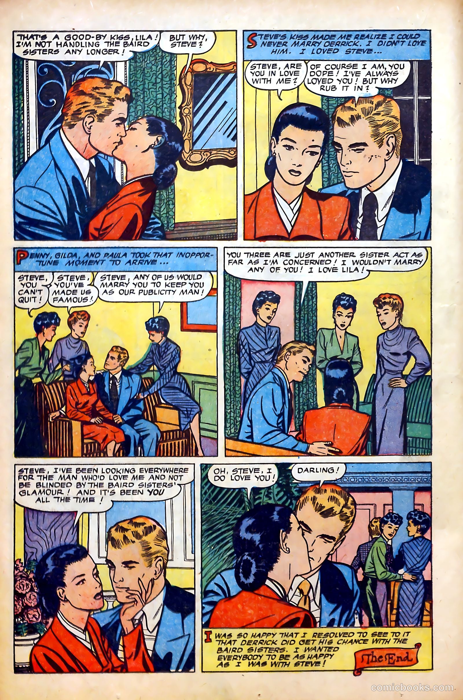 Complete Love Magazine #160 (1951) — page 18 of 52