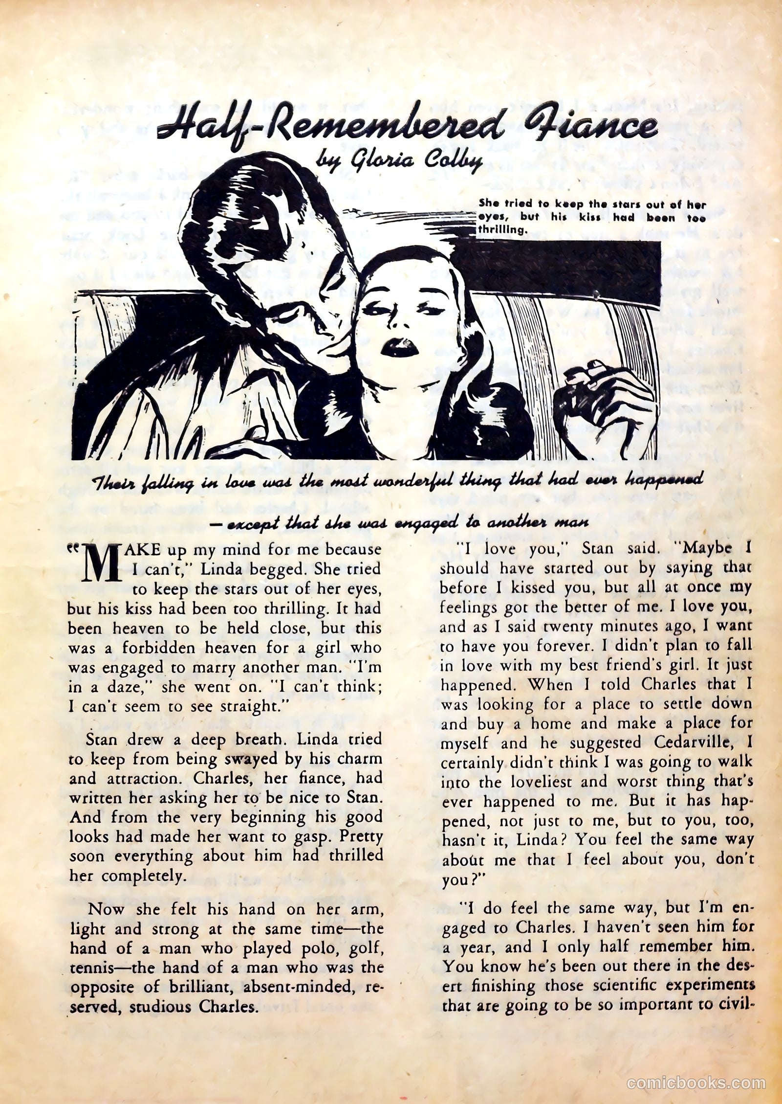 Complete Love Magazine #160 (1951) — page 19 of 52