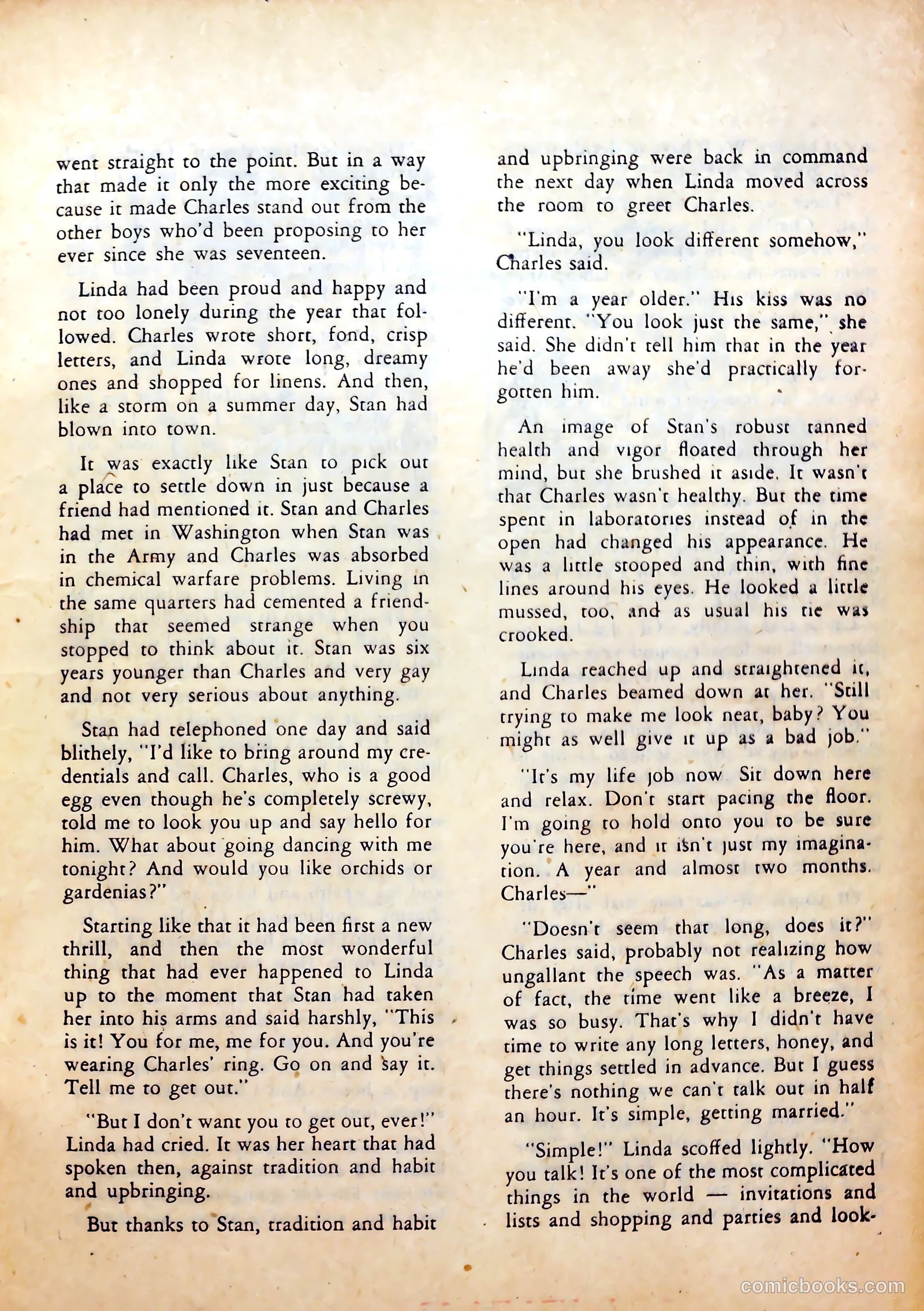 Complete Love Magazine #160 (1951) — page 21 of 52