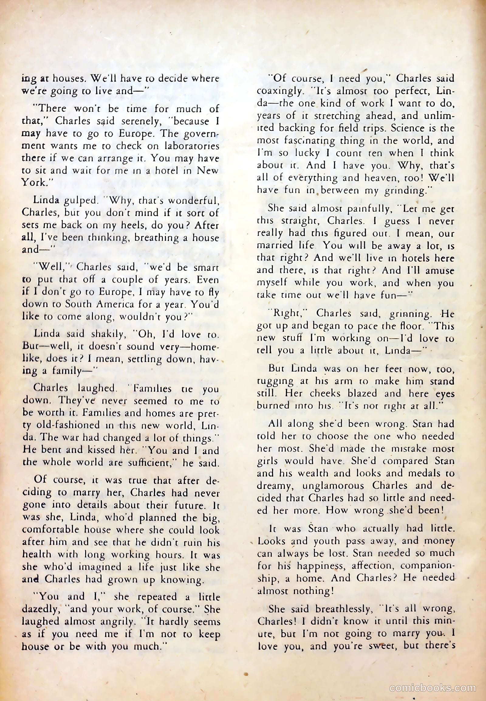 Complete Love Magazine #160 (1951) — page 22 of 52