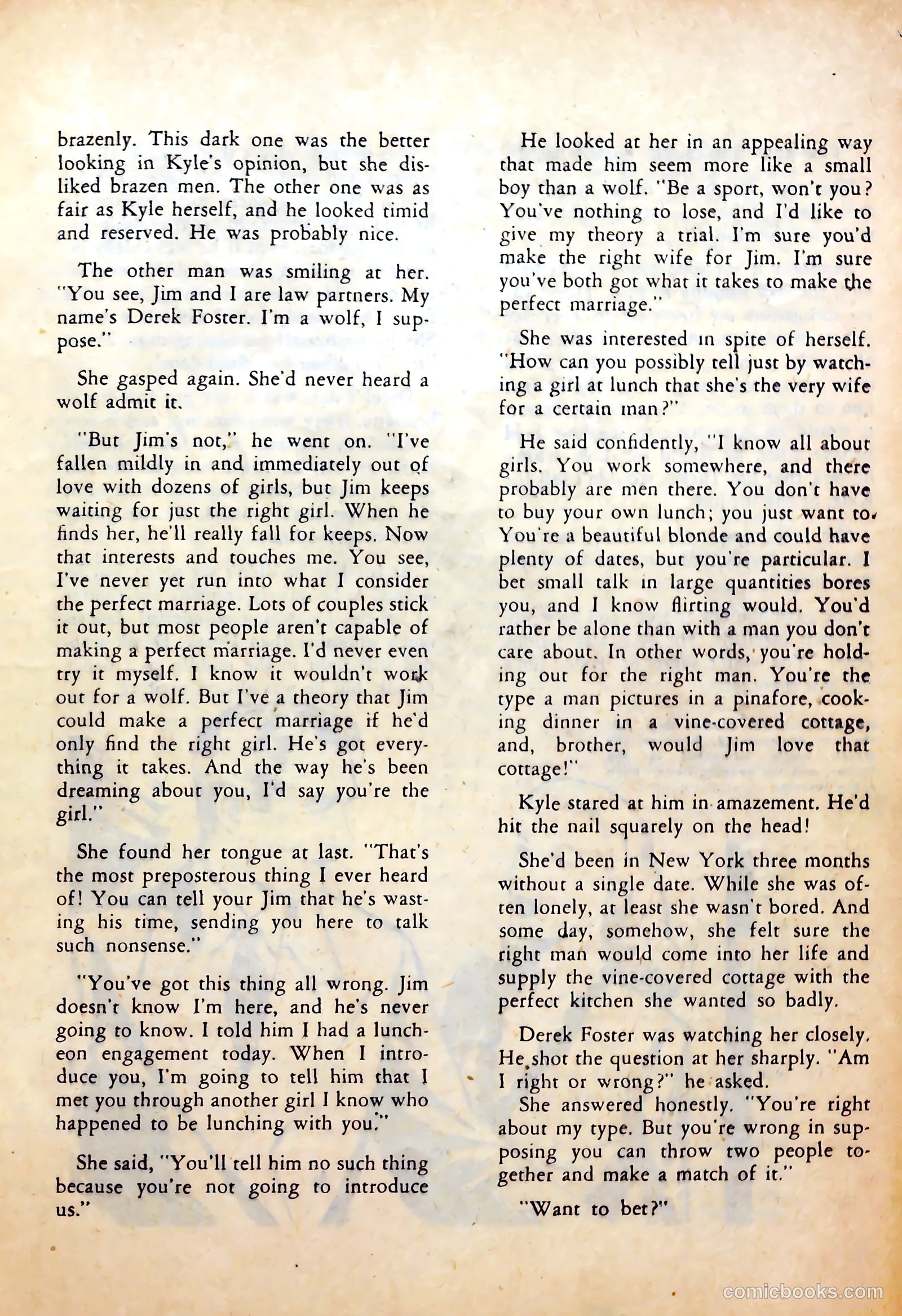 Complete Love Magazine #160 (1951) — page 25 of 52