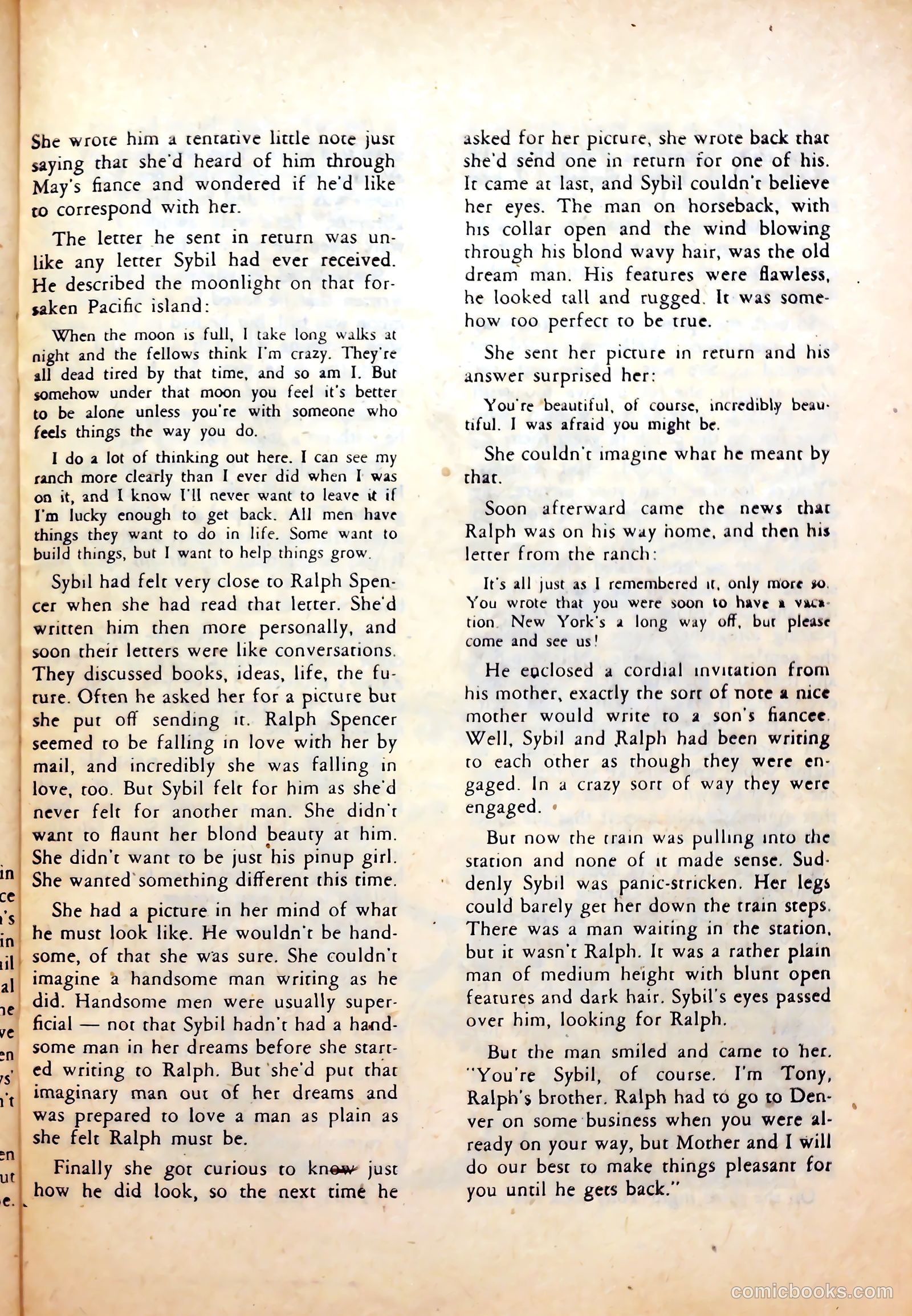 Complete Love Magazine #160 (1951) — page 31 of 52