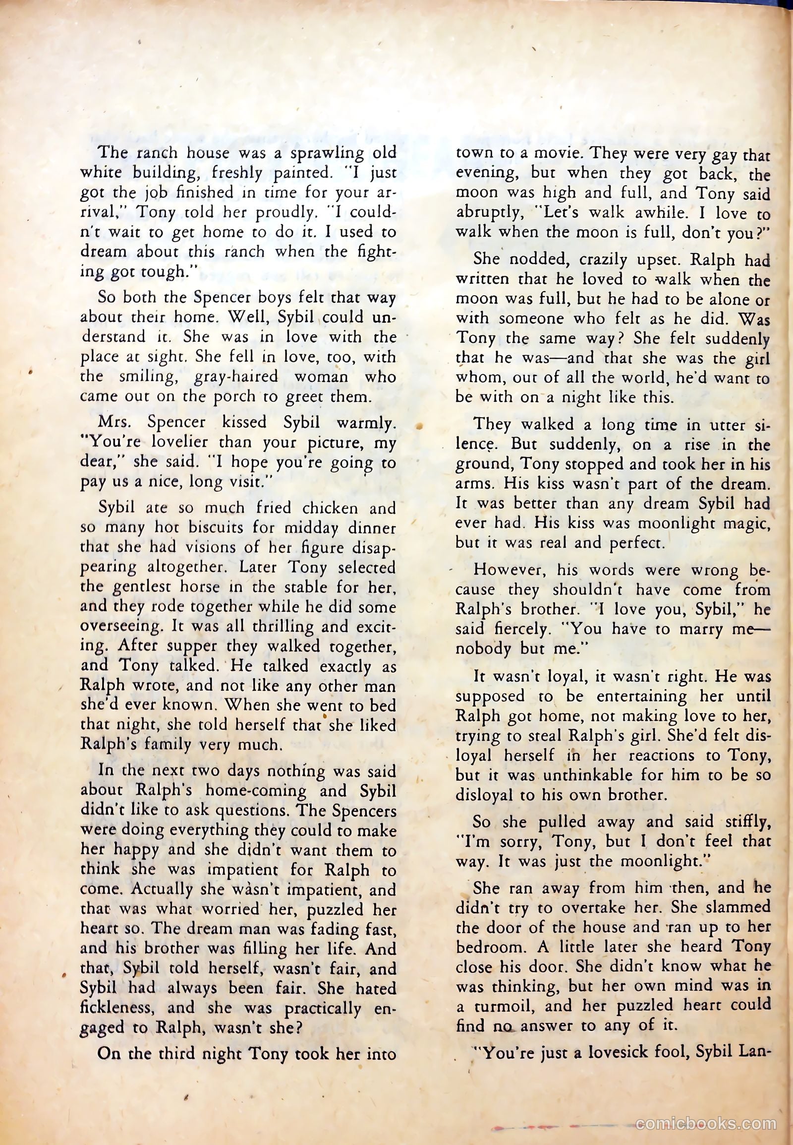 Complete Love Magazine #160 (1951) — page 32 of 52