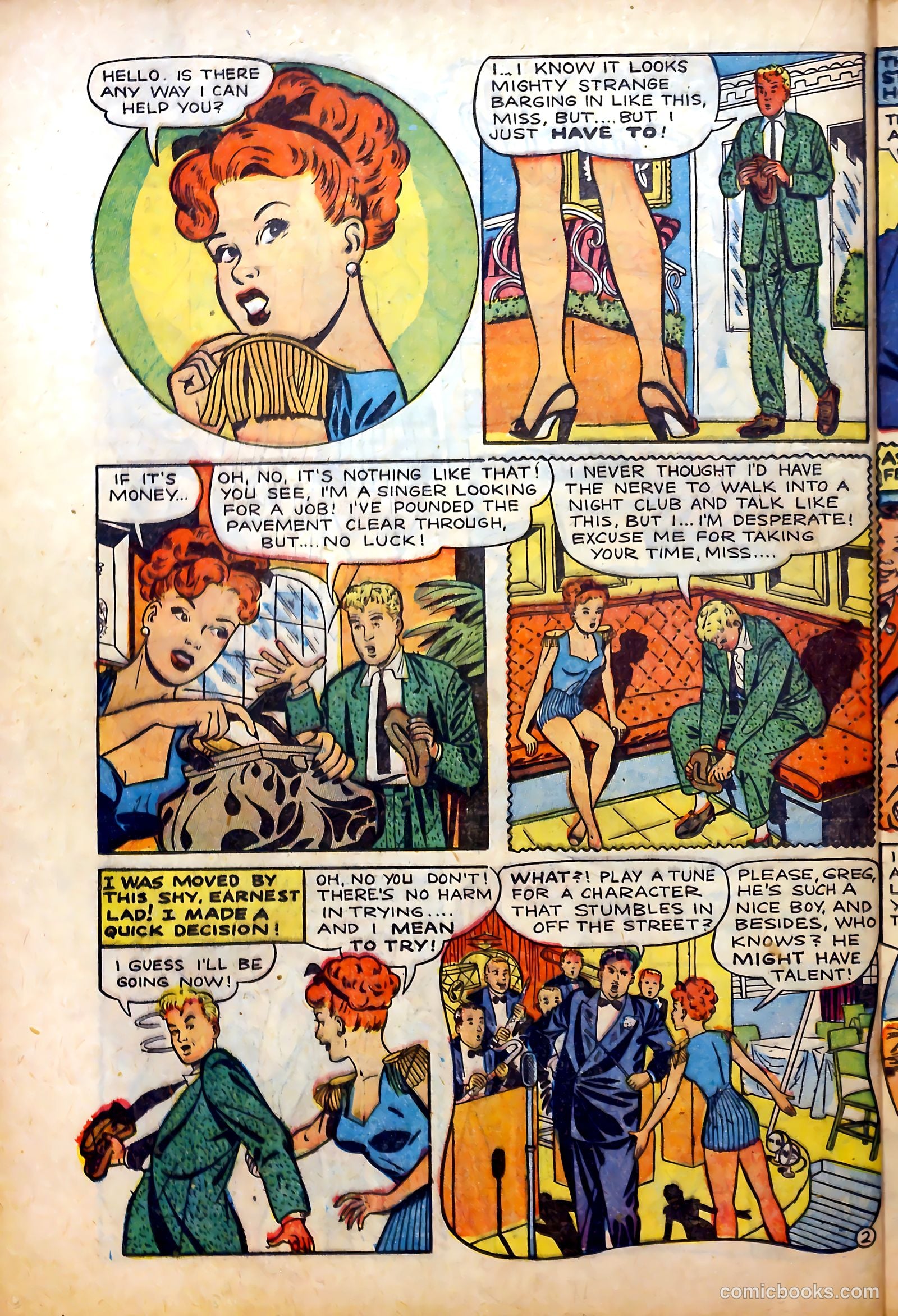 Complete Love Magazine #160 (1951) — page 36 of 52