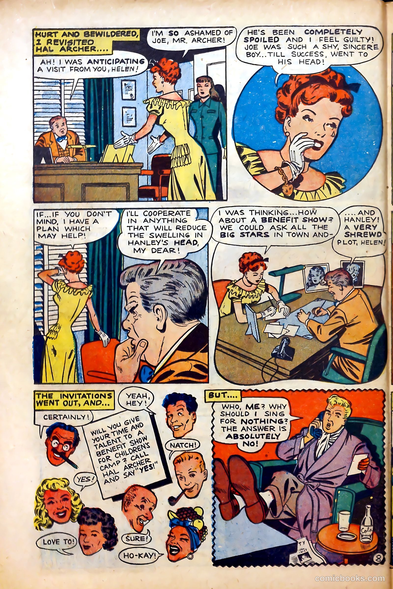 Complete Love Magazine #160 (1951) — page 42 of 52