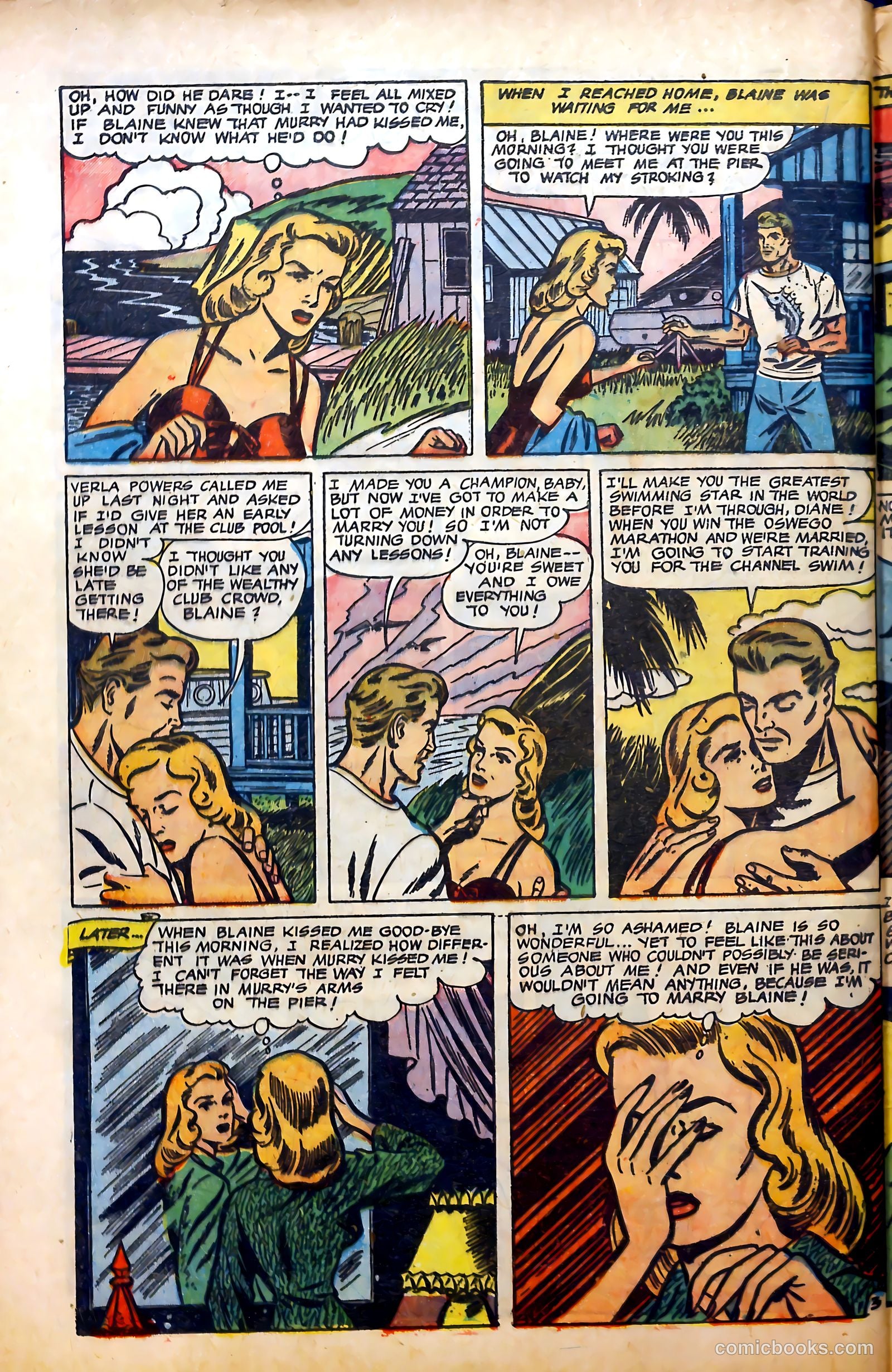 Complete Love Magazine #160 (1951) — page 46 of 52