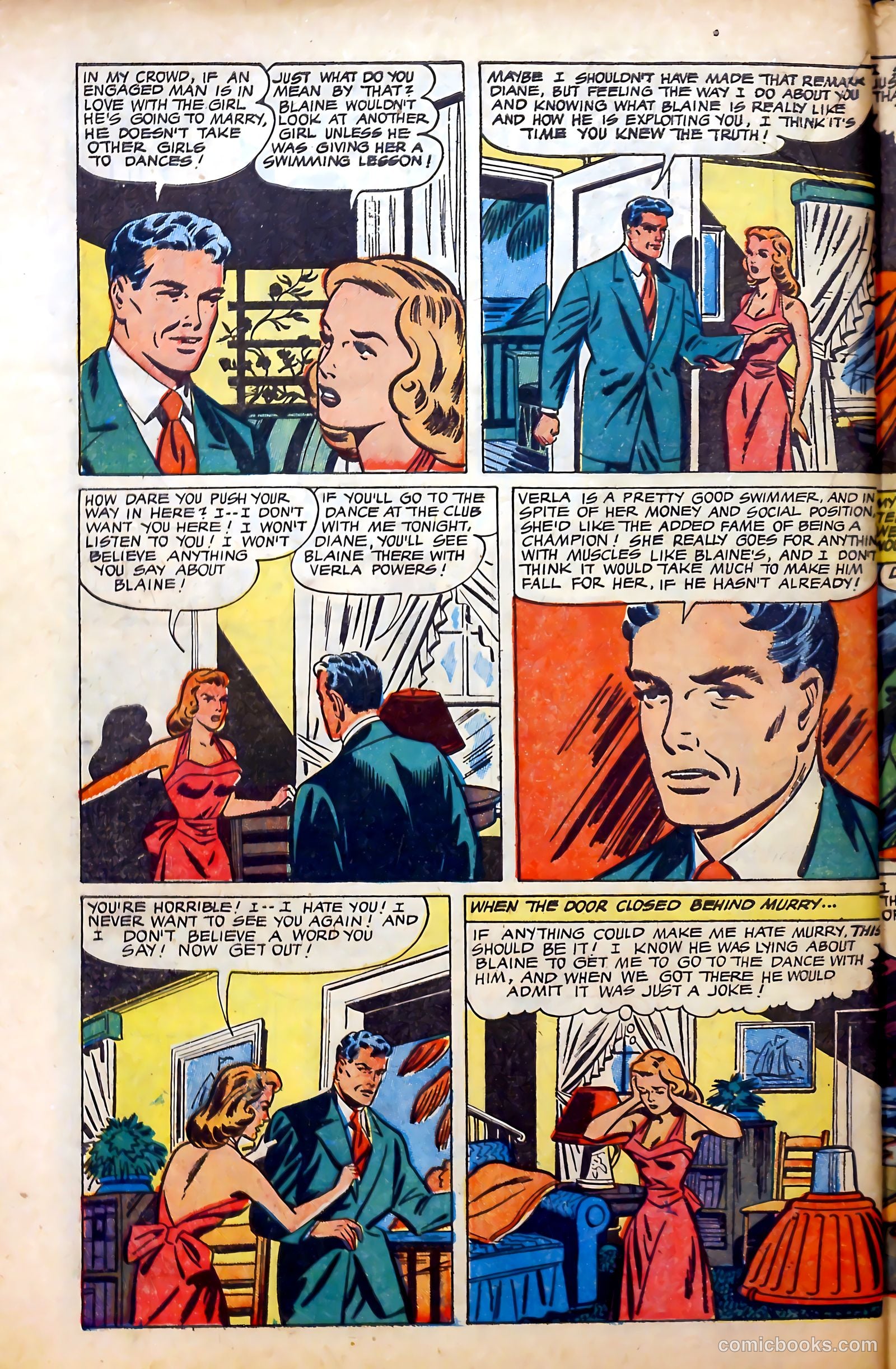 Complete Love Magazine #160 (1951) — page 48 of 52