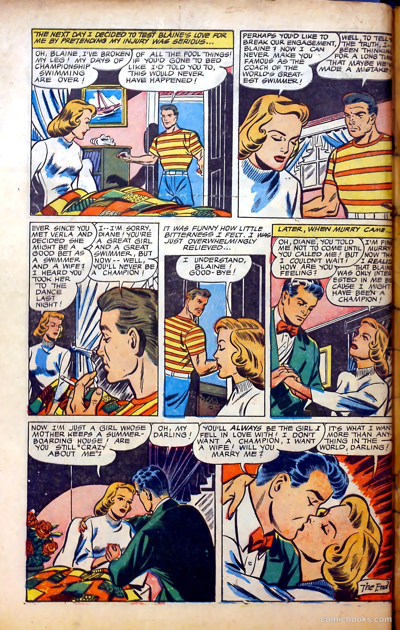 Complete Love Magazine #160 (1951) — page 50 of 52