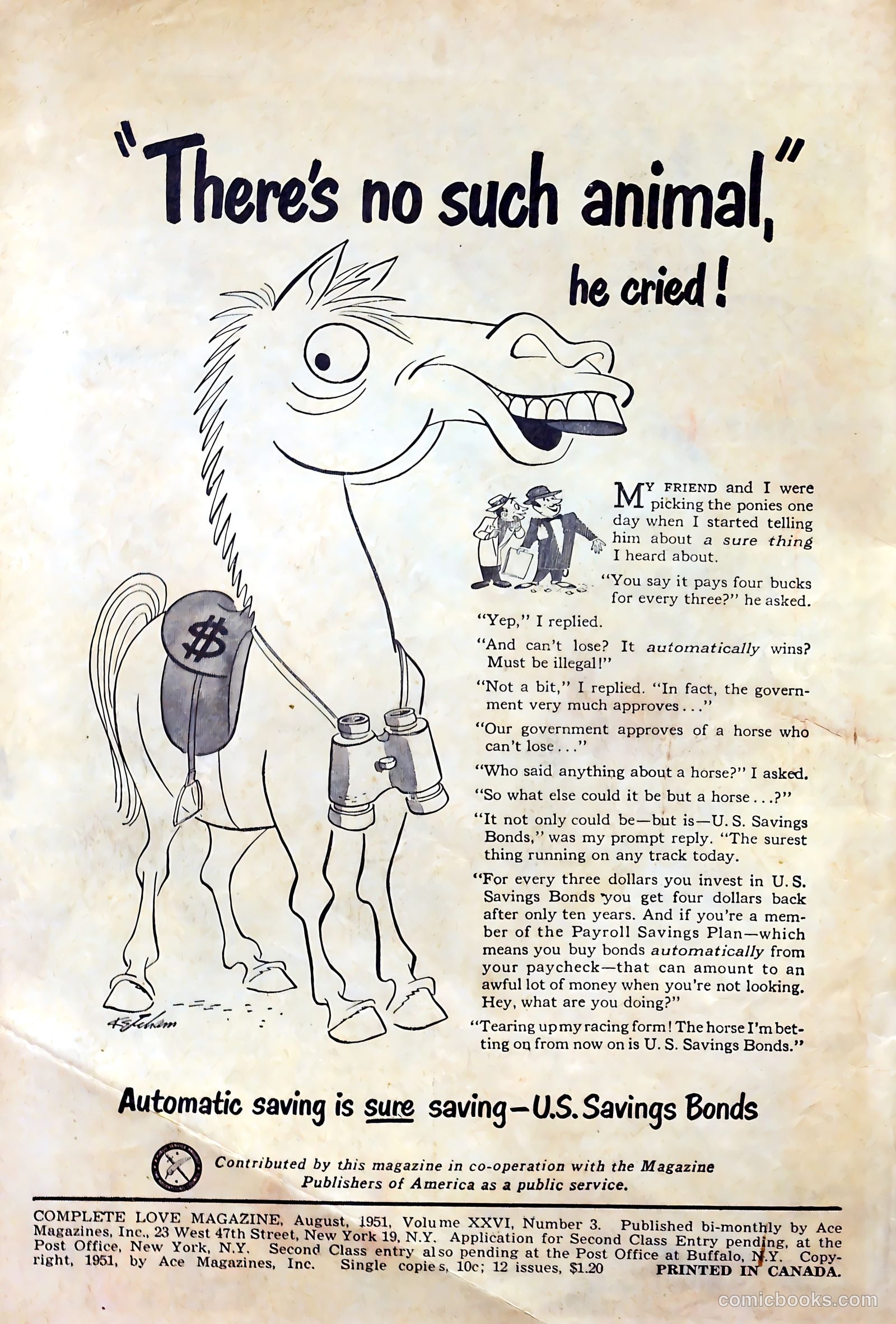Complete Love Magazine #159 (1951) — page 2 of 52