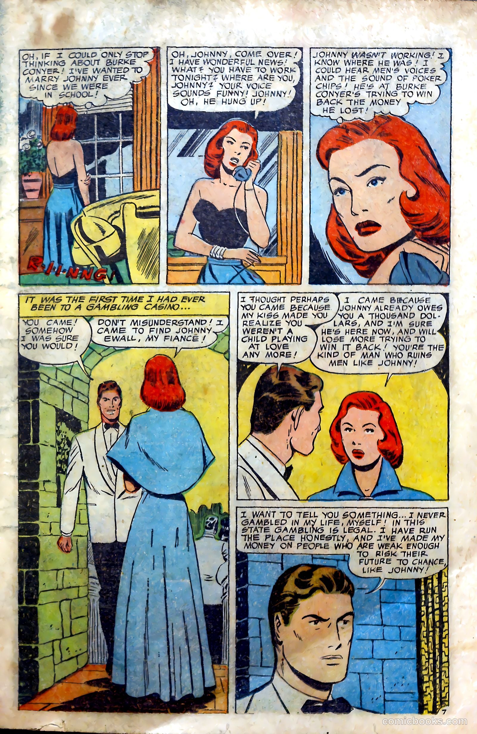 Complete Love Magazine #159 (1951) — page 9 of 52