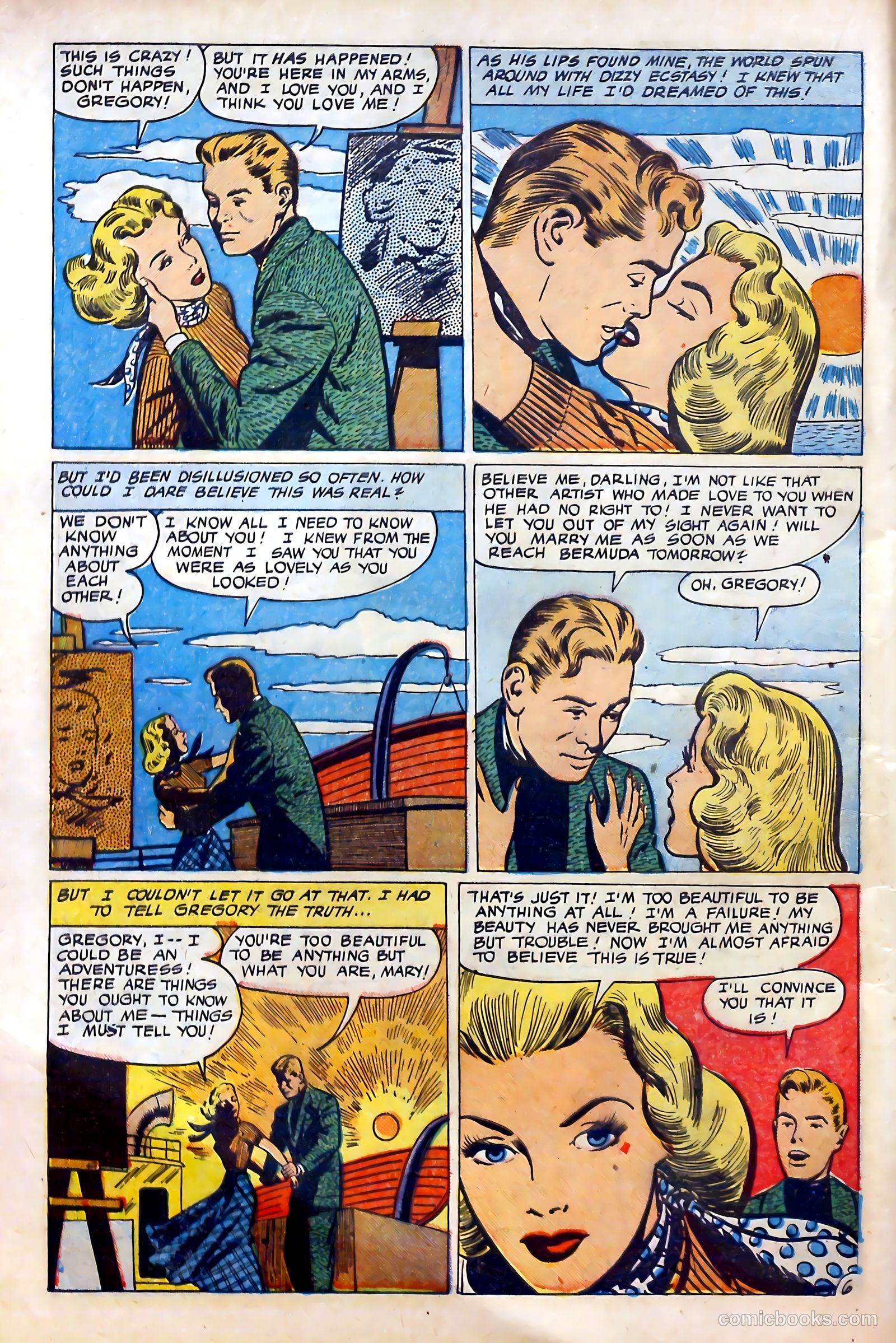 Complete Love Magazine #159 (1951) — page 16 of 52