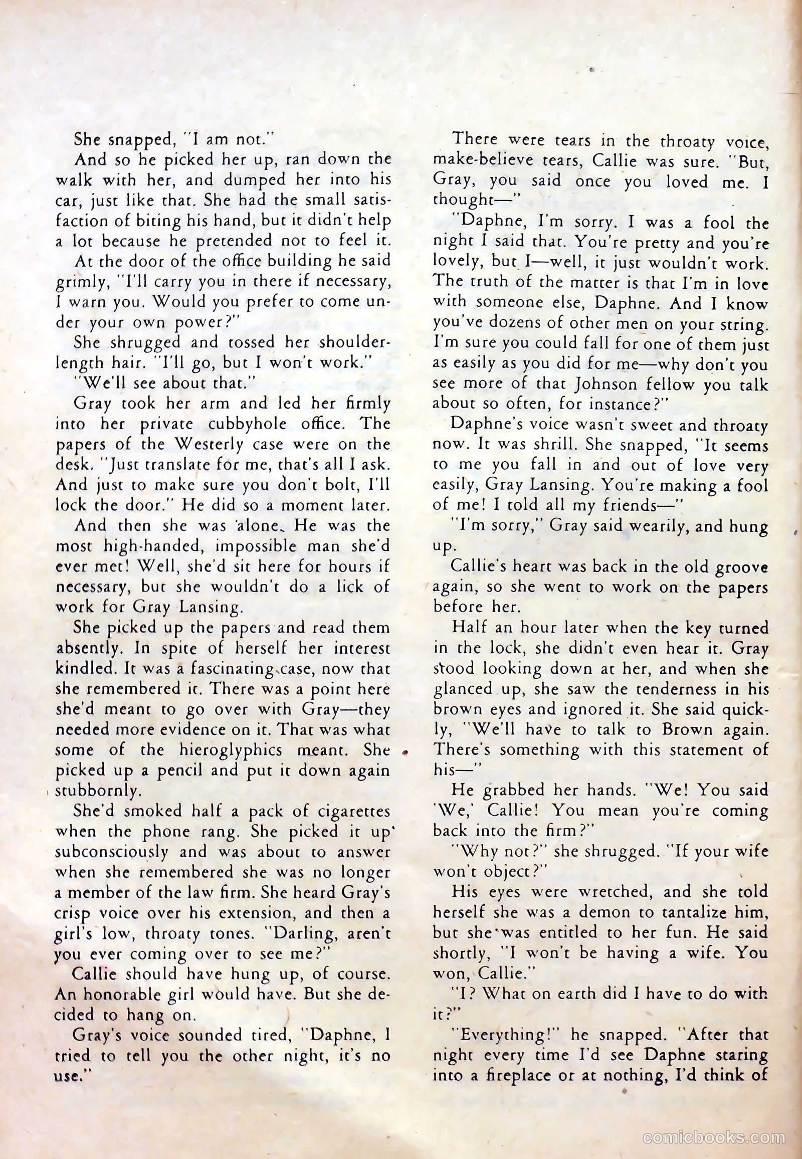 Complete Love Magazine #159 (1951) — page 22 of 52