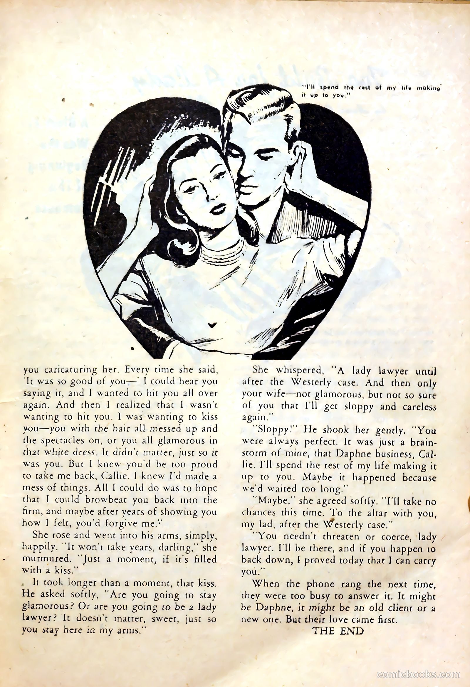 Complete Love Magazine #159 (1951) — page 23 of 52
