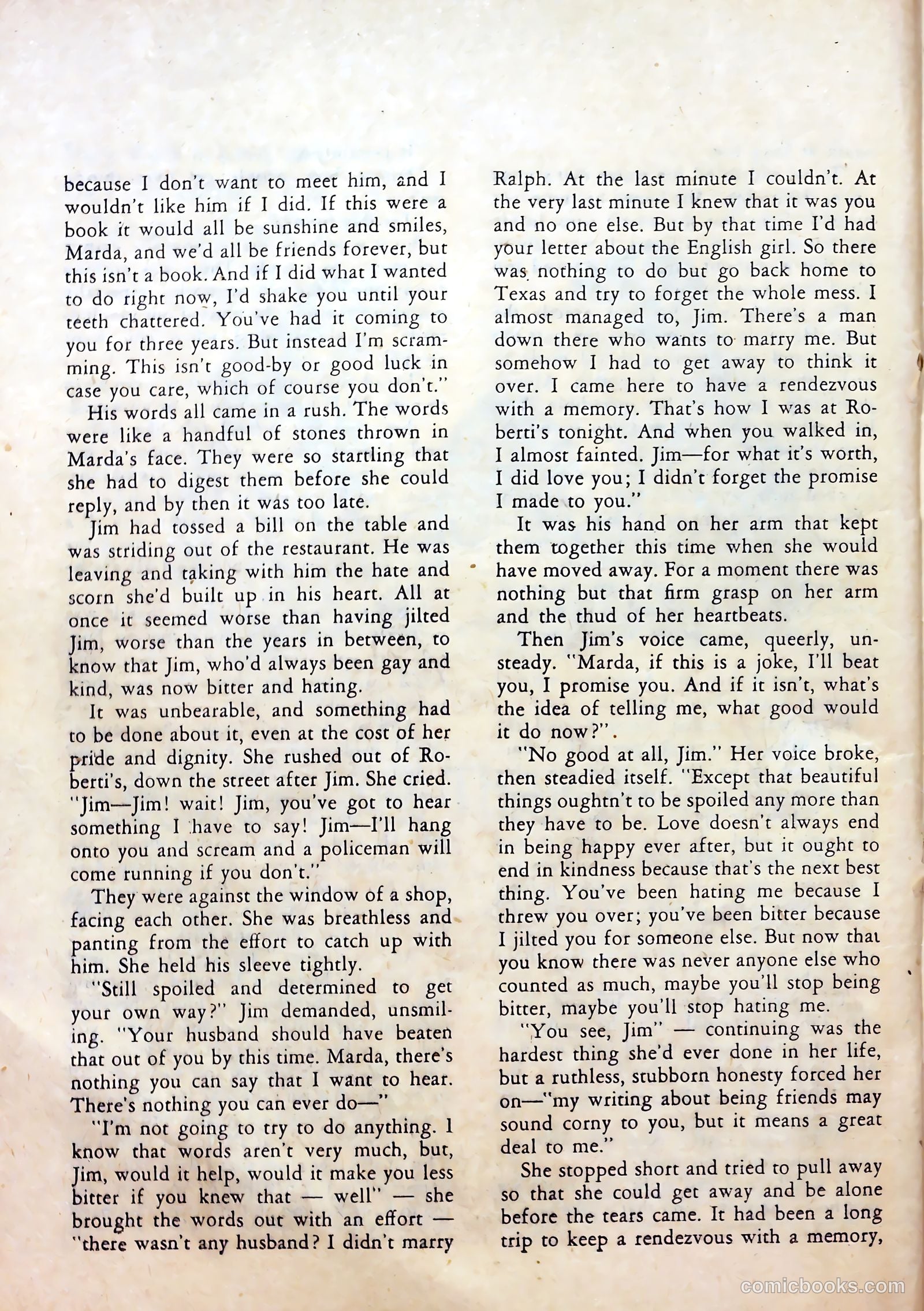Complete Love Magazine #159 (1951) — page 32 of 52