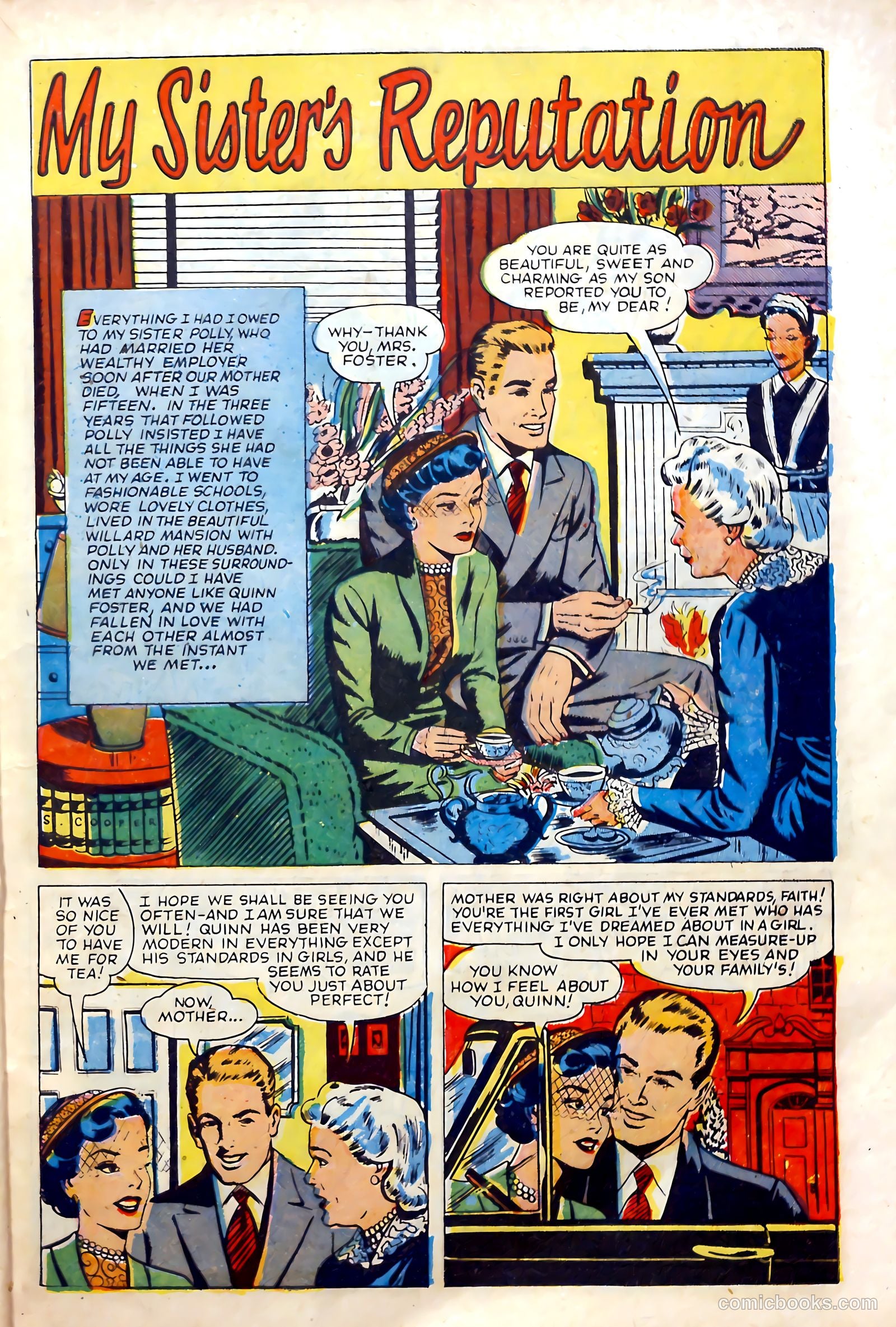 Complete Love Magazine #159 (1951) — page 35 of 52