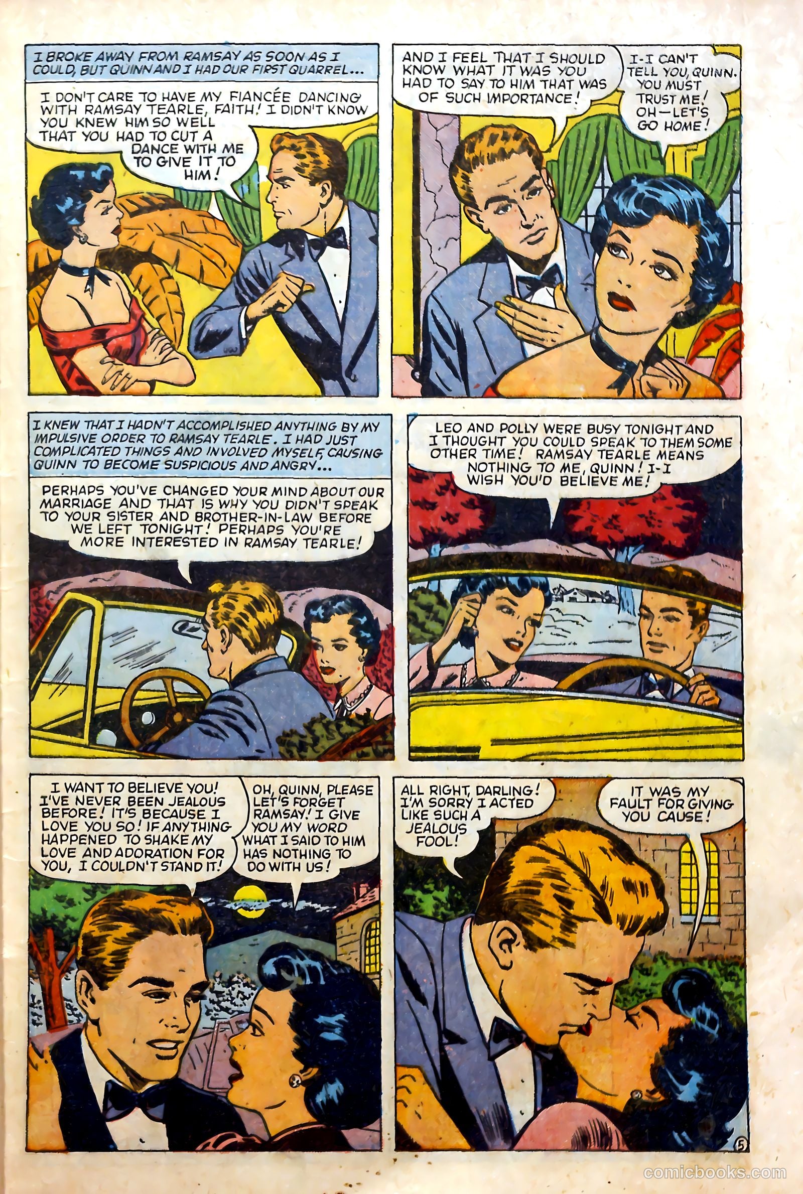 Complete Love Magazine #159 (1951) — page 39 of 52