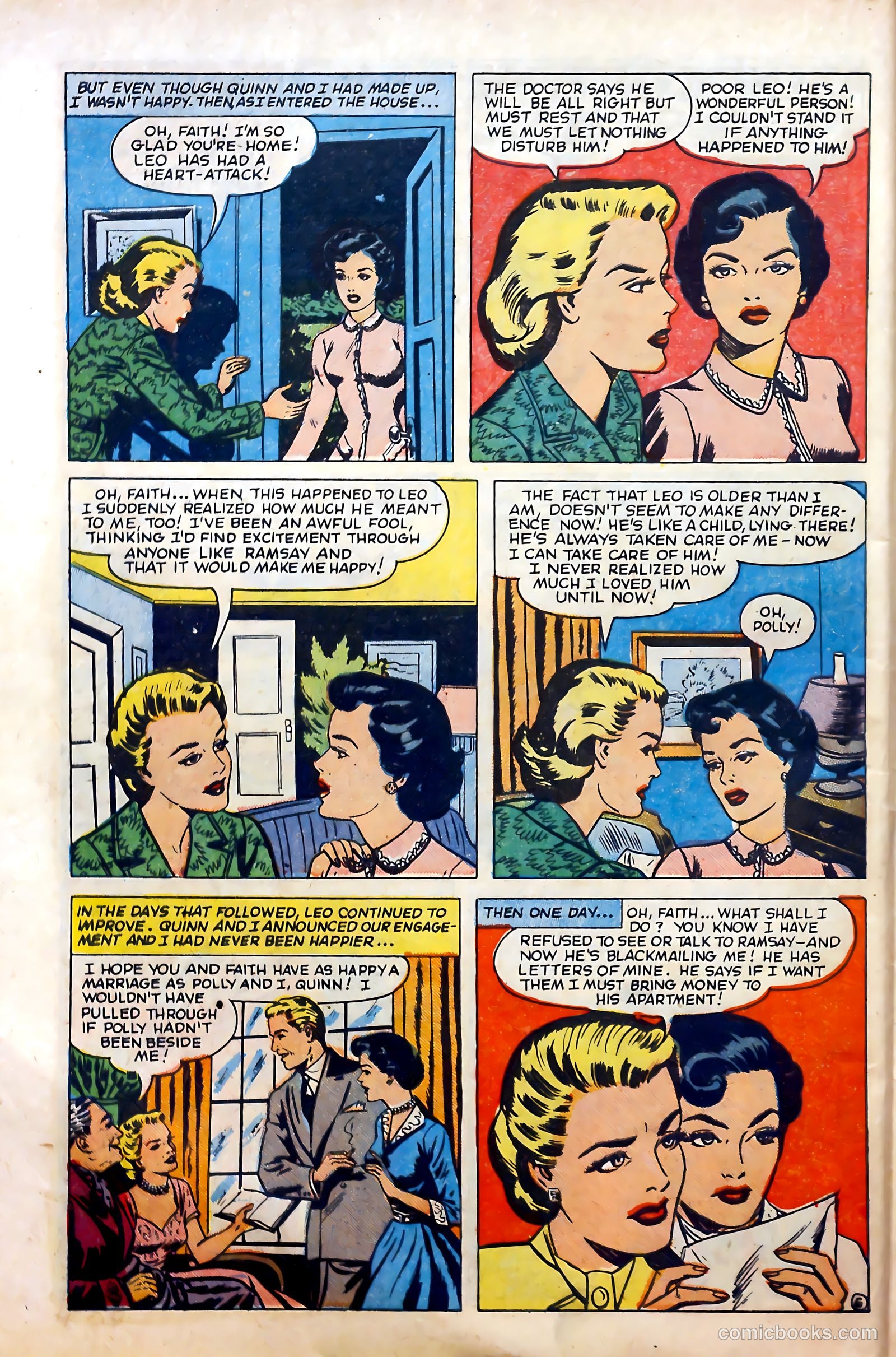 Complete Love Magazine #159 (1951) — page 40 of 52