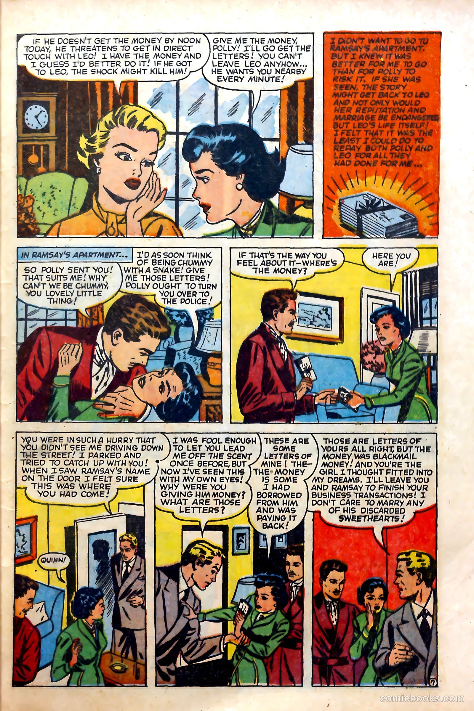 Complete Love Magazine #159 (1951) — page 41 of 52