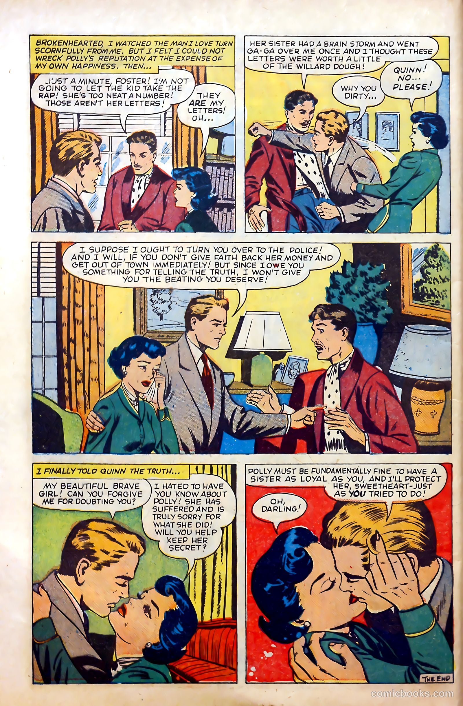 Complete Love Magazine #159 (1951) — page 42 of 52