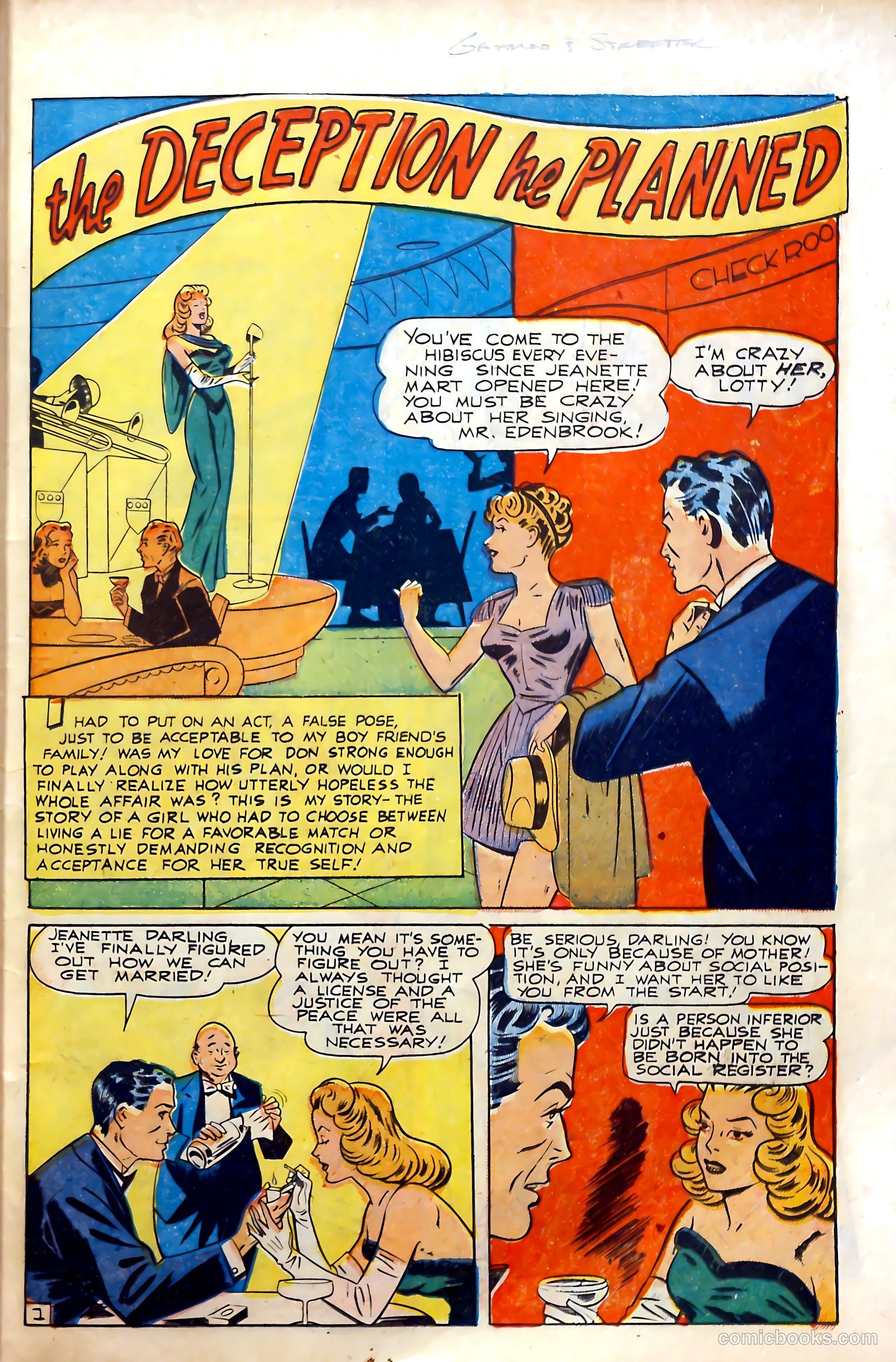 Complete Love Magazine #159 (1951) — page 43 of 52