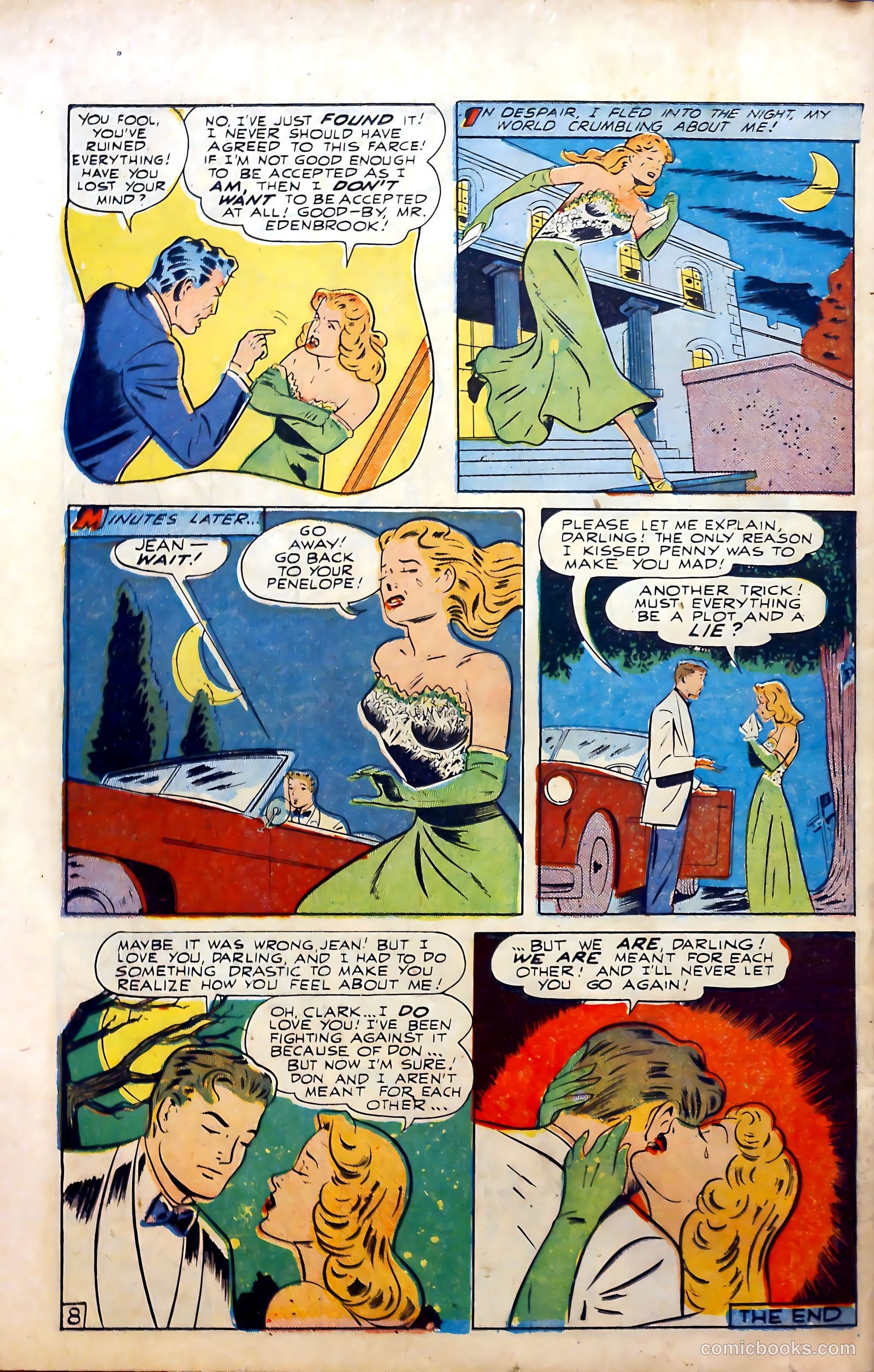 Complete Love Magazine #159 (1951) — page 50 of 52
