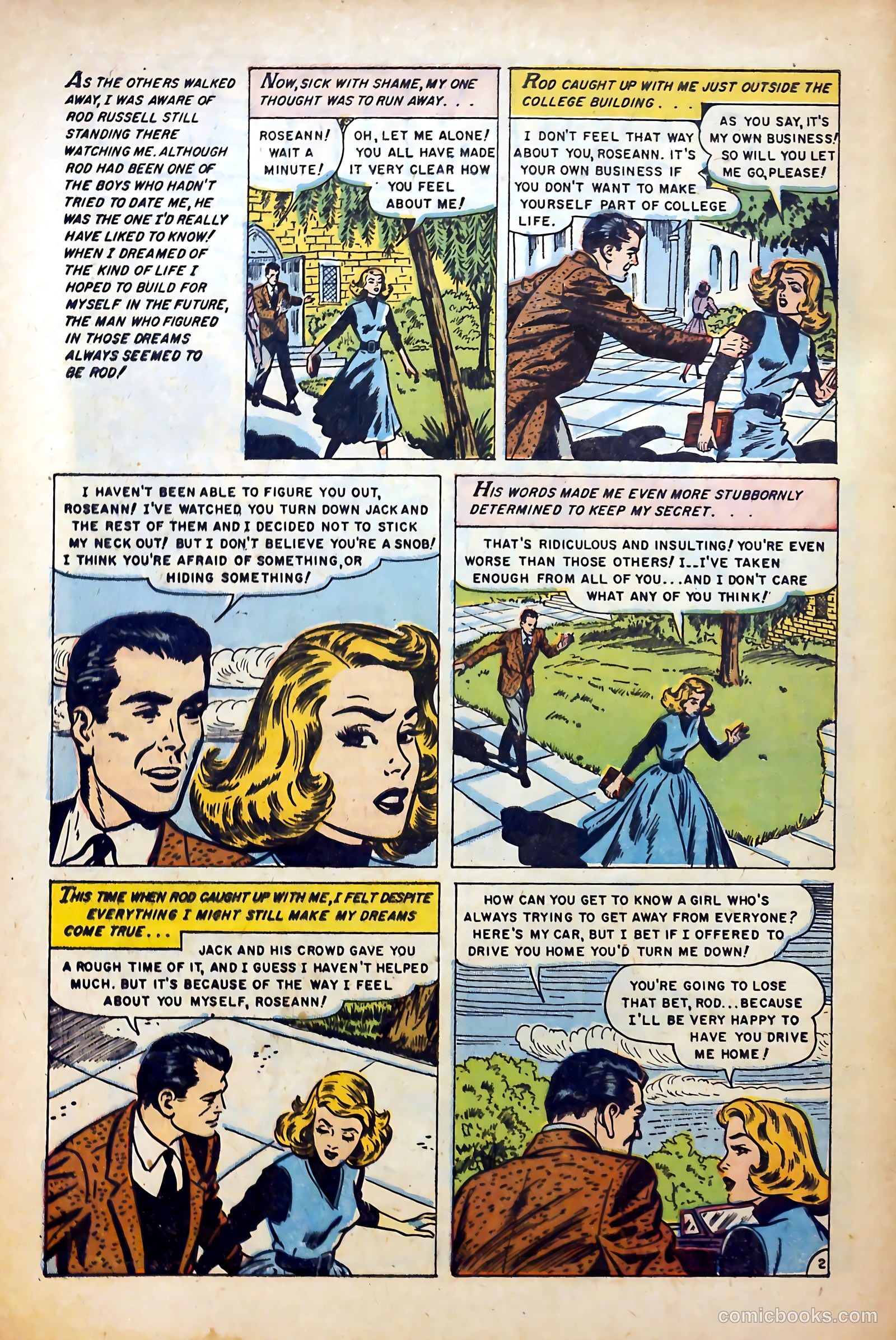 Complete Love Magazine #178 (1951) — page 4 of 36