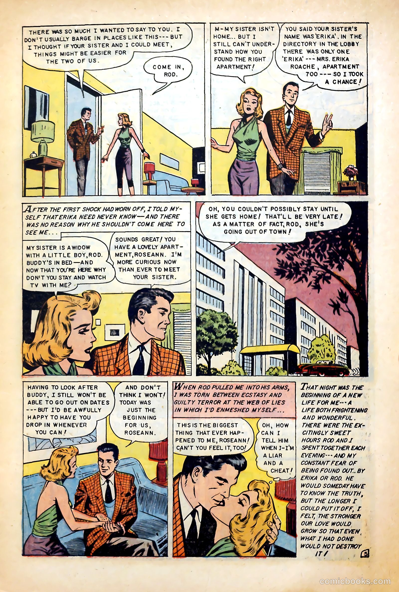 Complete Love Magazine #178 (1951) — page 7 of 36