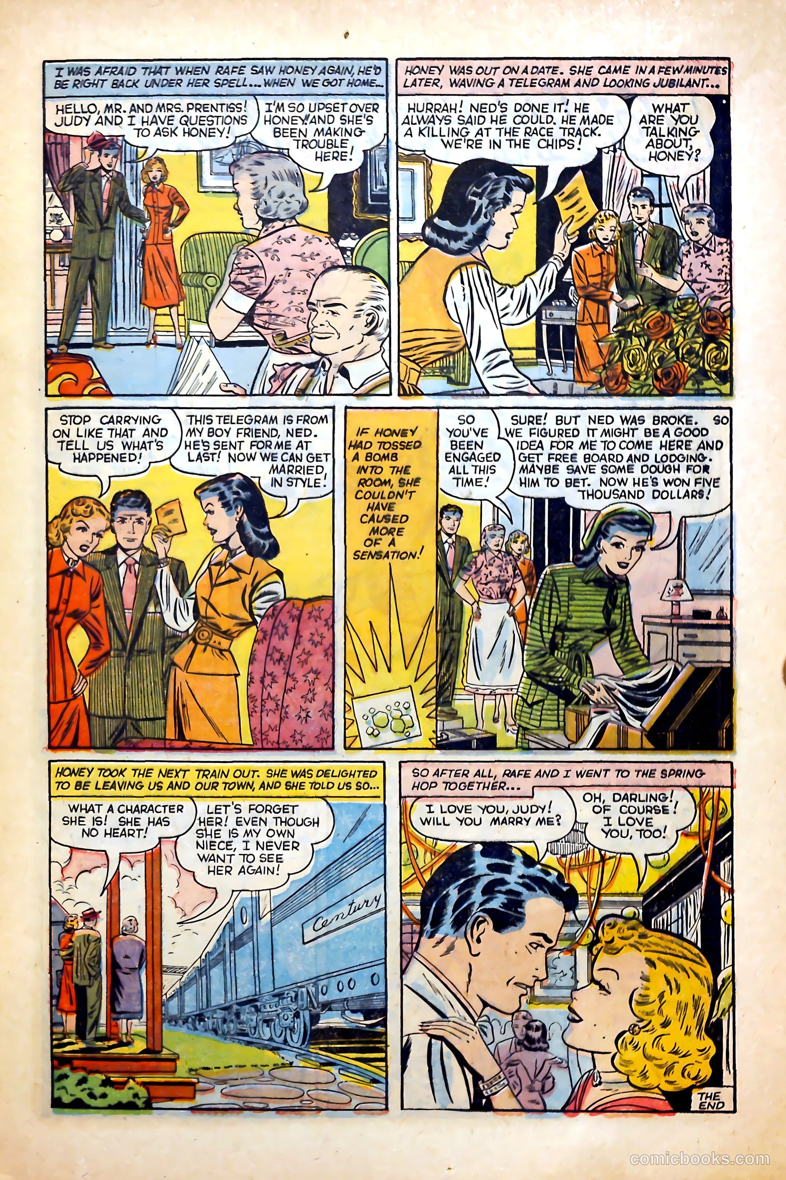 Complete Love Magazine #178 (1951) — page 17 of 36