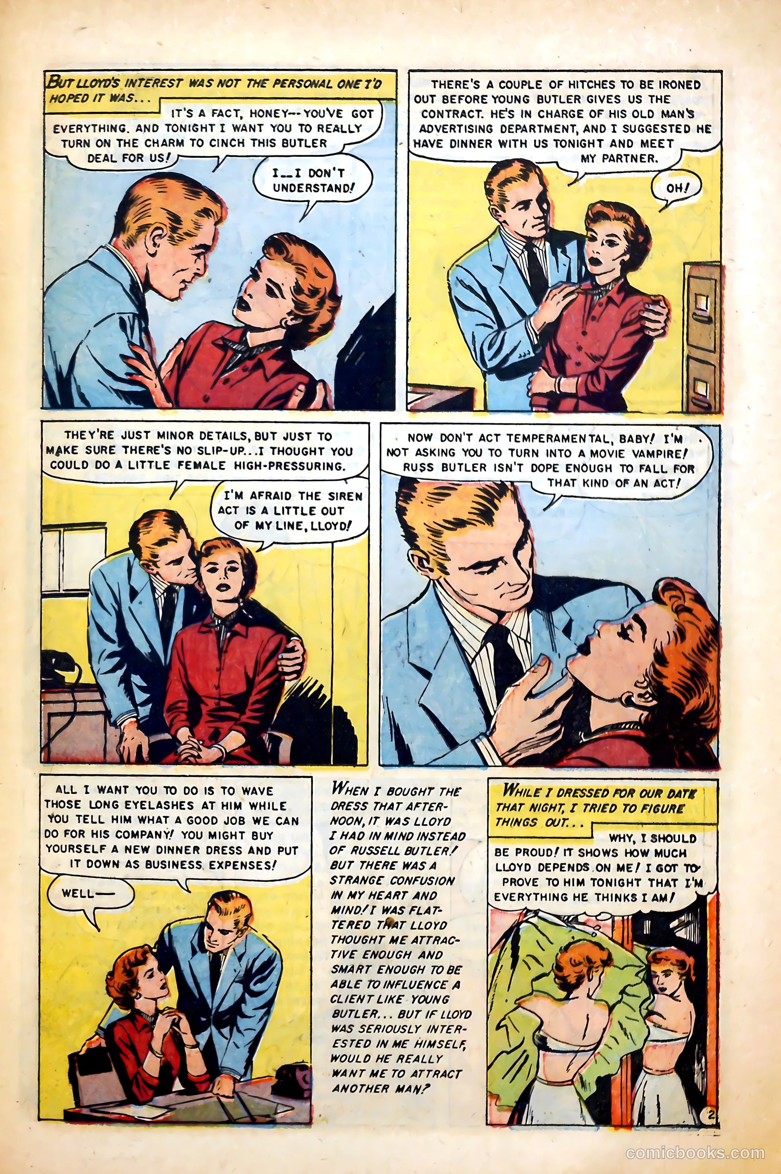 Complete Love Magazine #178 (1951) — page 19 of 36