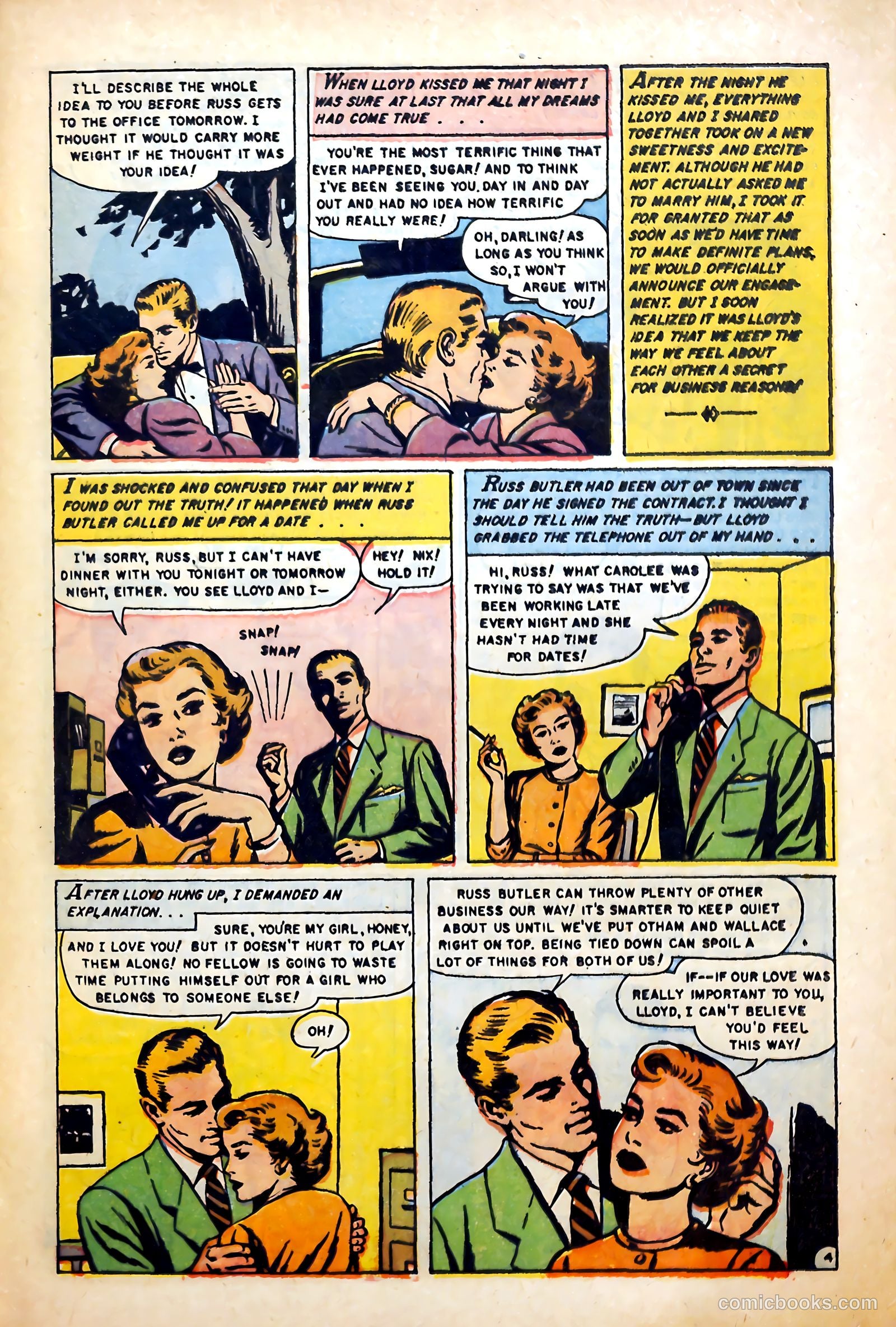 Complete Love Magazine #178 (1951) — page 21 of 36