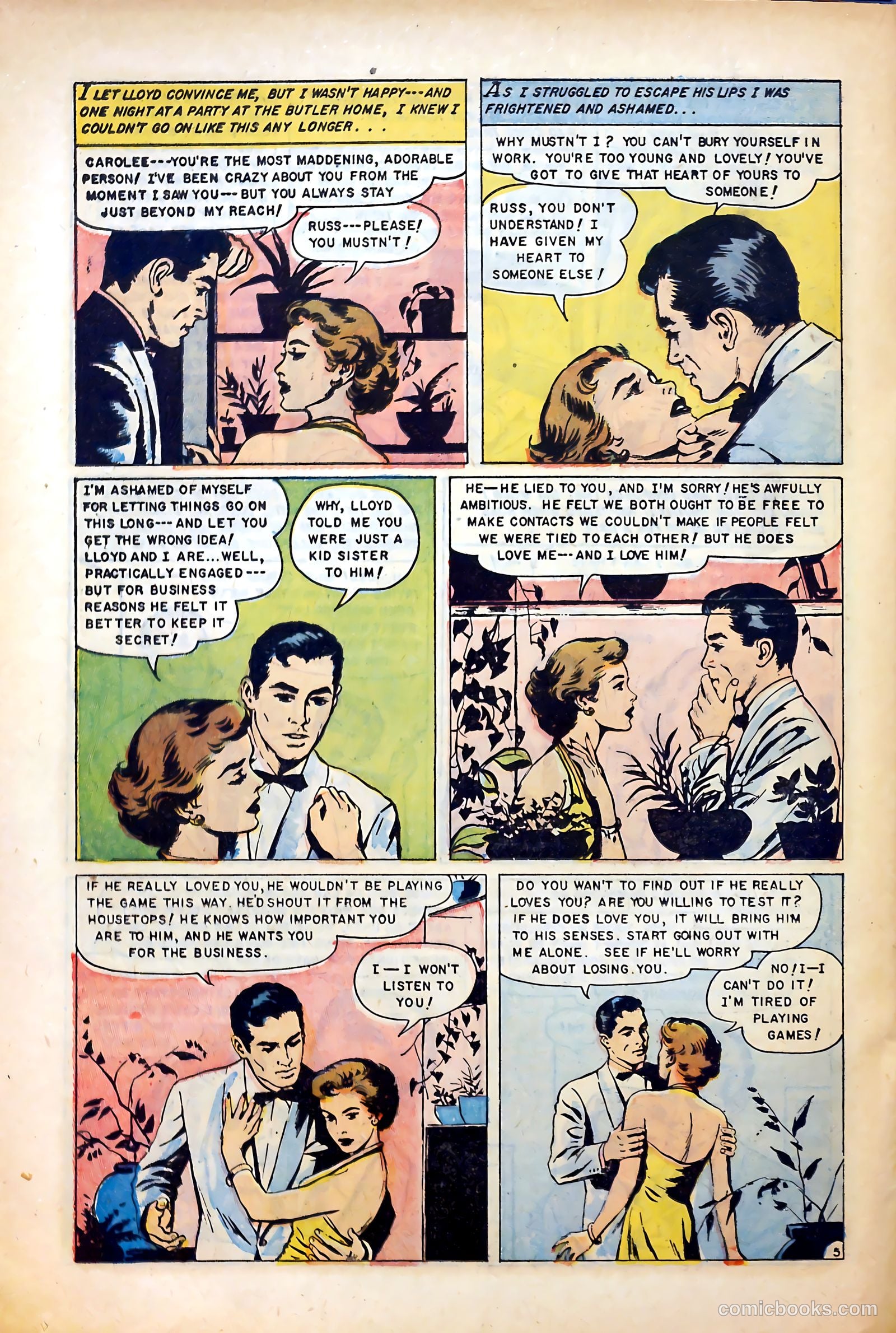 Complete Love Magazine #178 (1951) — page 22 of 36