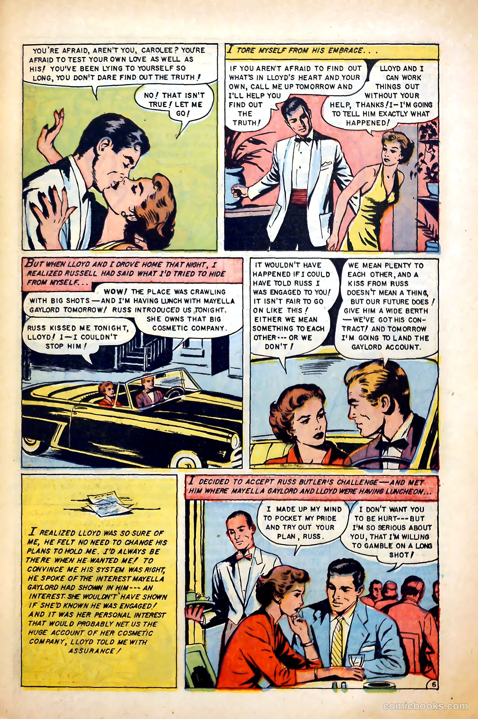Complete Love Magazine #178 (1951) — page 23 of 36